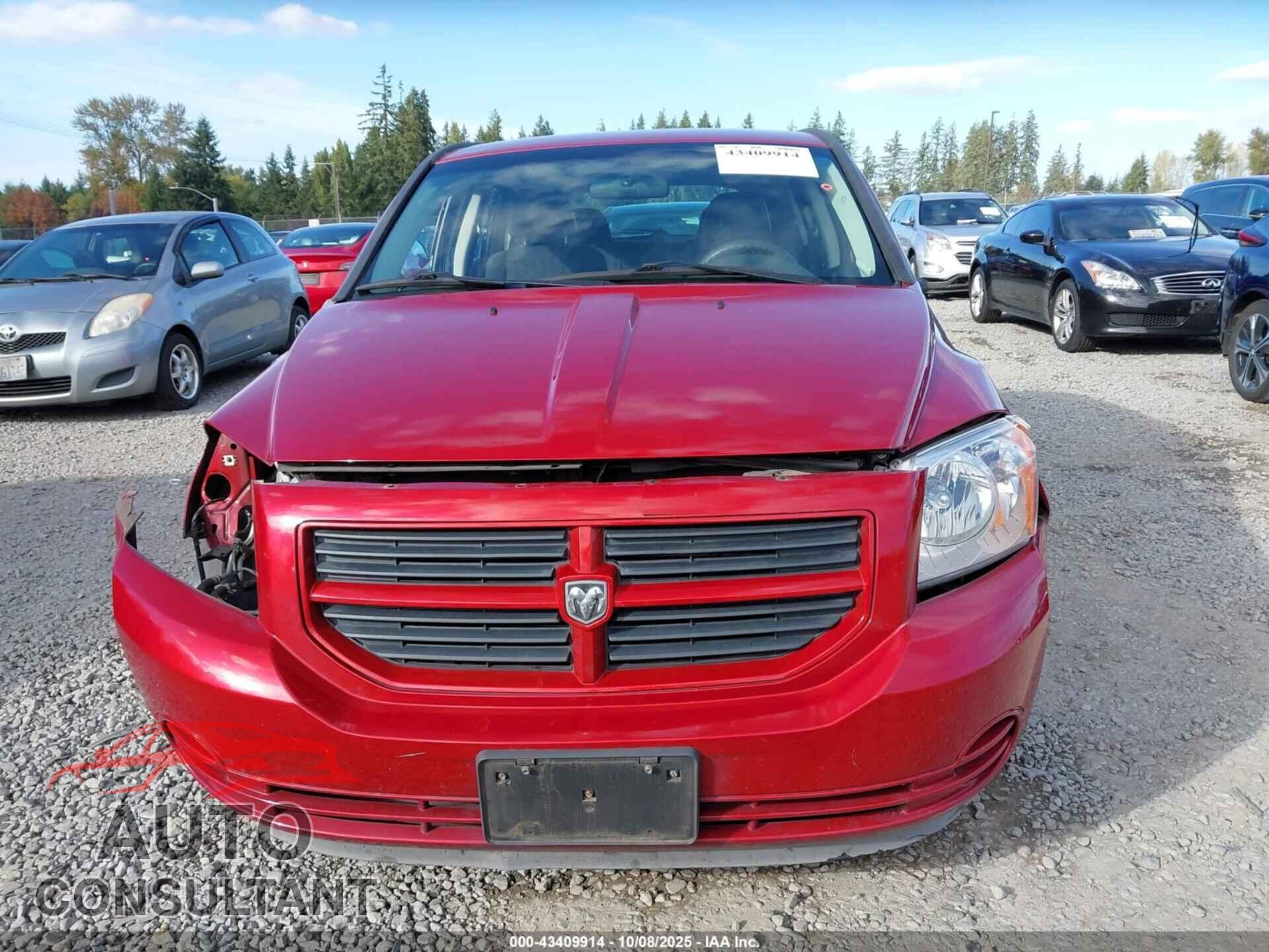 DODGE CALIBER 2009 - 1B3HB28A39D101899