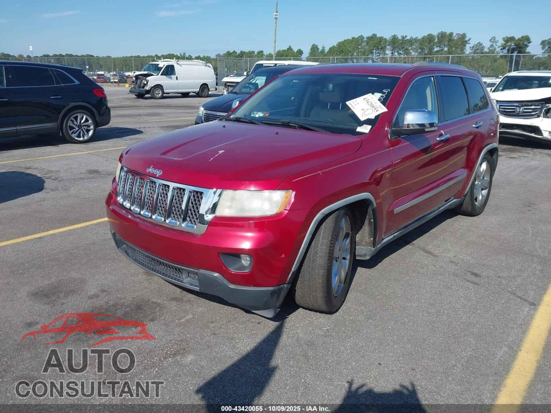 JEEP GRAND CHEROKEE 2012 - 1C4RJFCT6CC204107