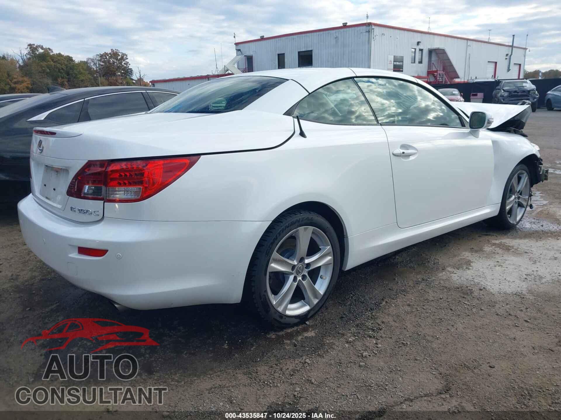 LEXUS IS 350C 2013 - JTHFE2C26D2509202