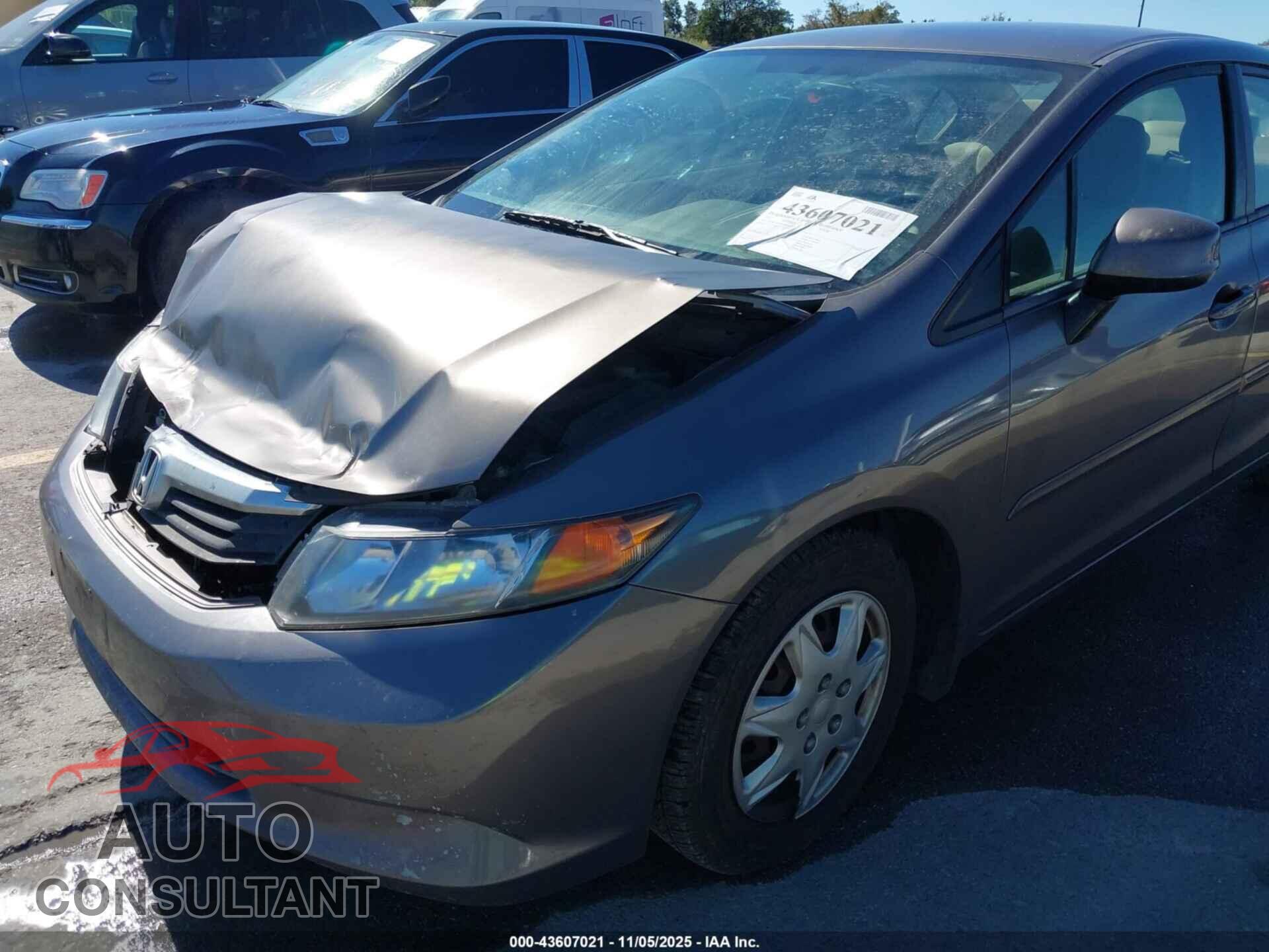 HONDA CIVIC 2012 - JHMFB2F50CS003443