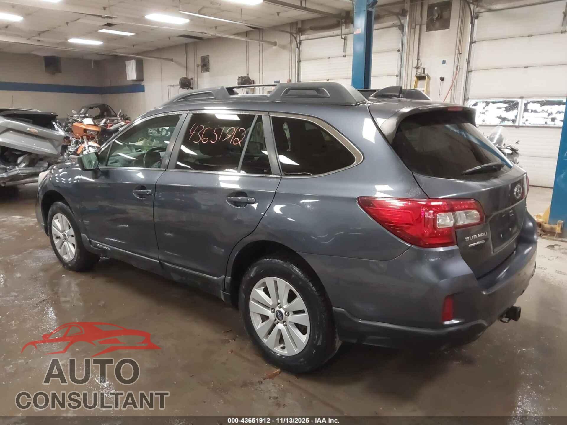 SUBARU OUTBACK 2016 - 4S4BSBCC4G3206270