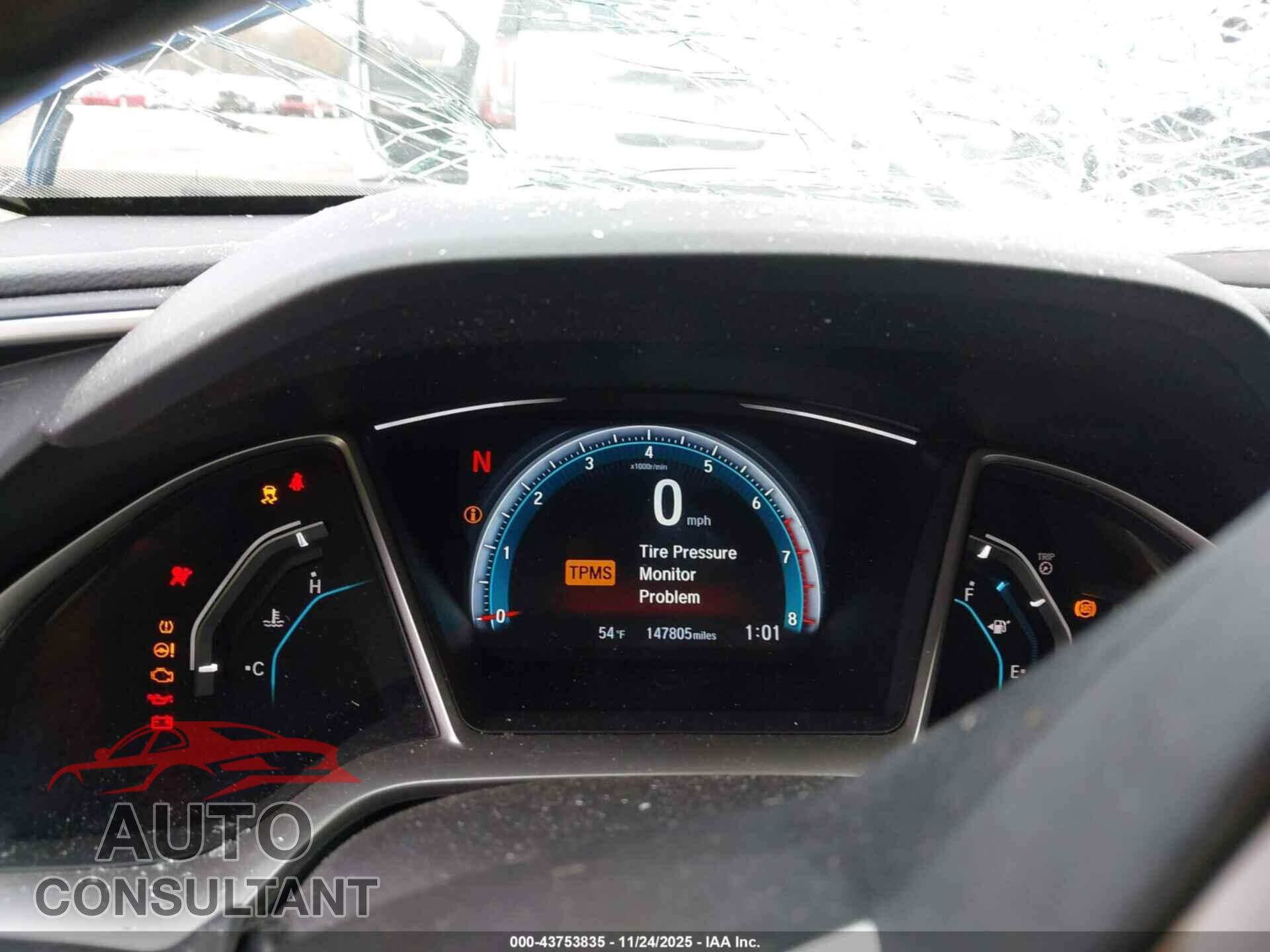 HONDA CIVIC 2016 - 19XFC1F7XGE036159