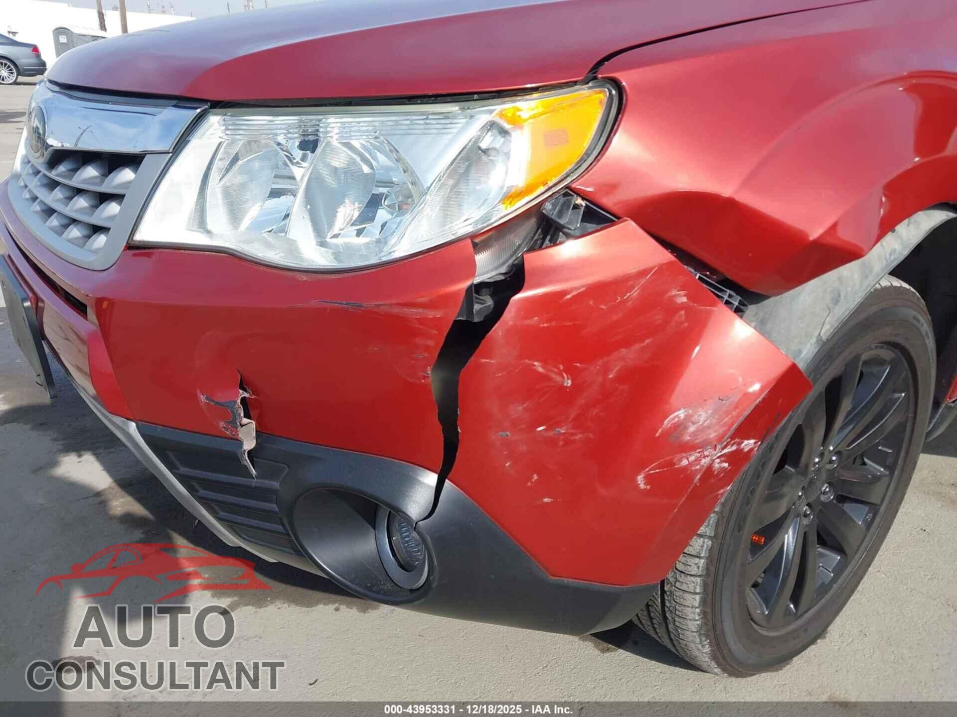SUBARU FORESTER 2011 - JF2SHAEC6BH704221