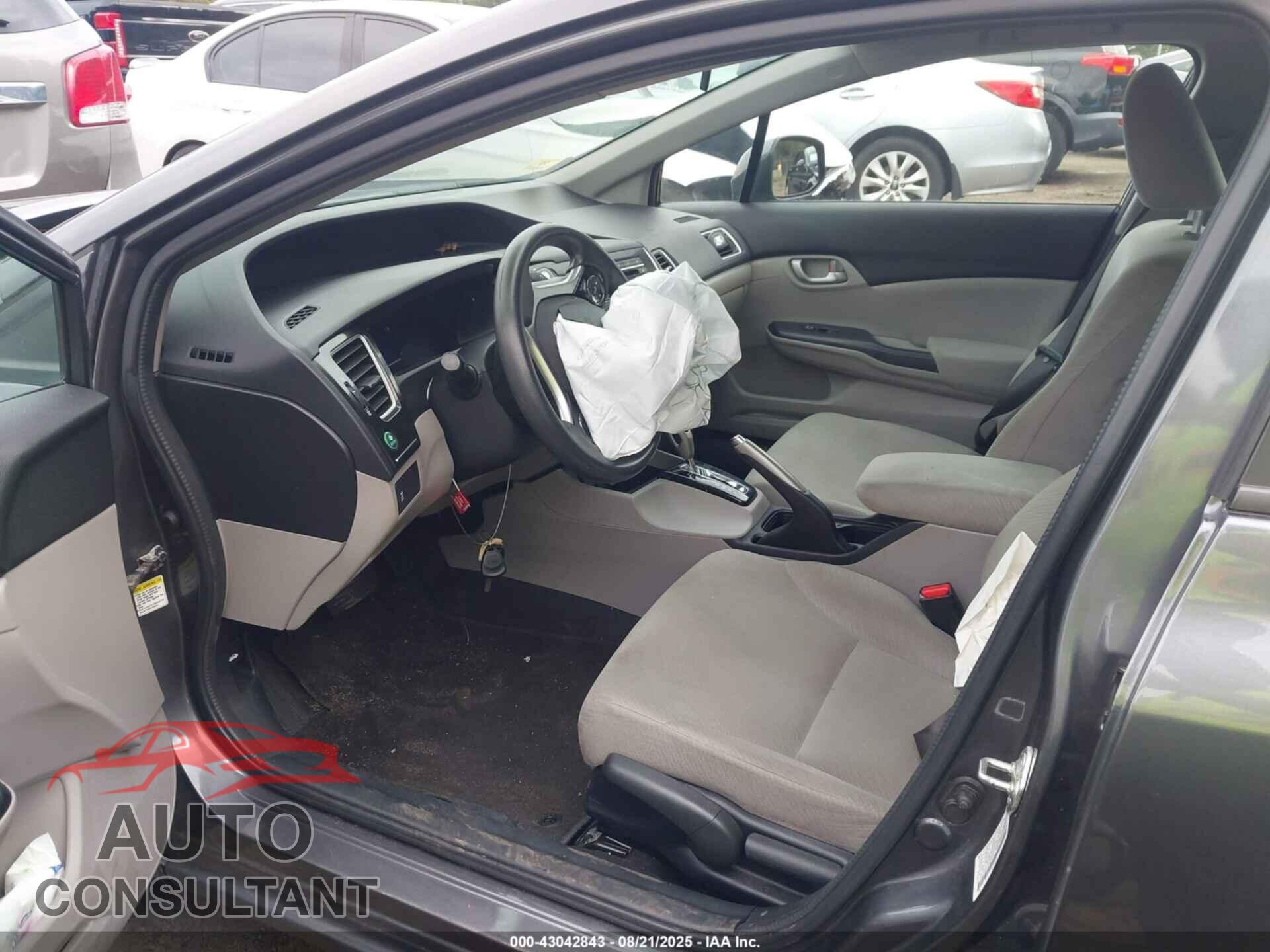 HONDA CIVIC 2013 - 2HGFB2F51DH514378