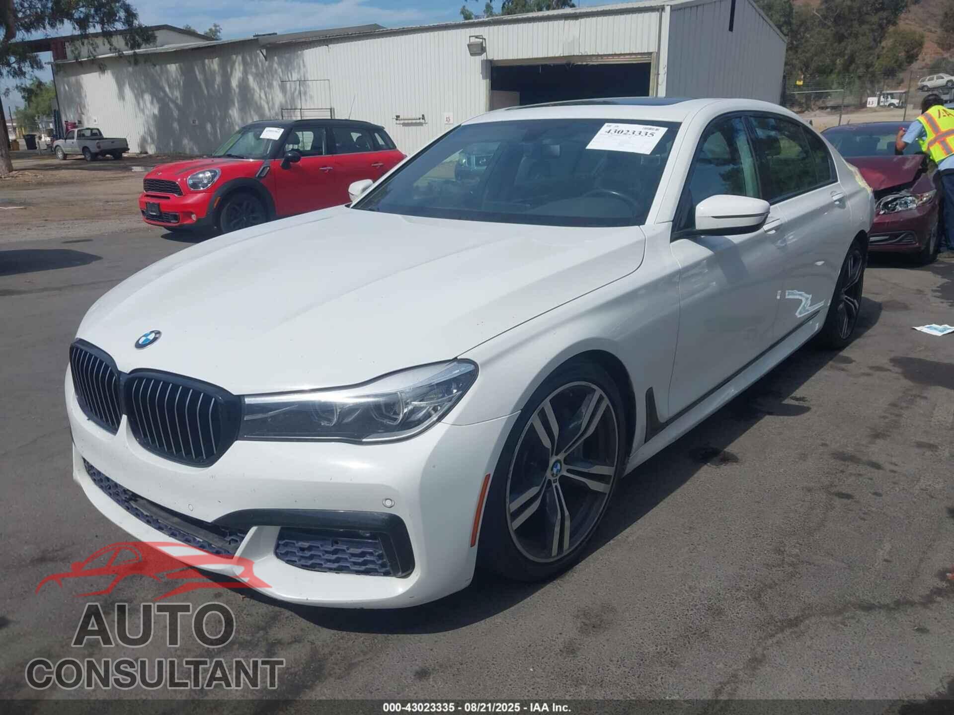 BMW 740I 2017 - WBA7E2C34HG741320