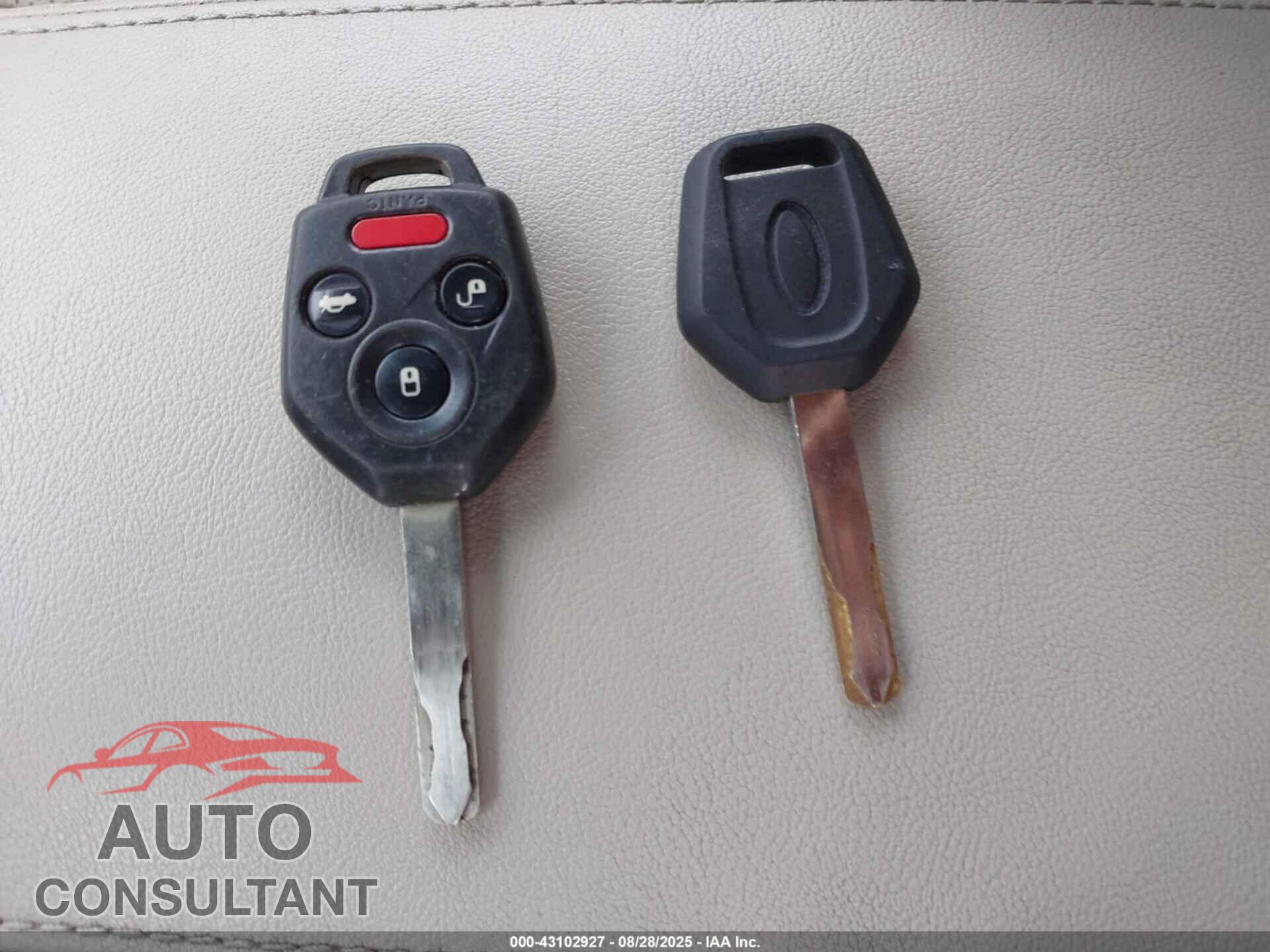 SUBARU OUTBACK 2011 - 4S4BRBLC0B3415512