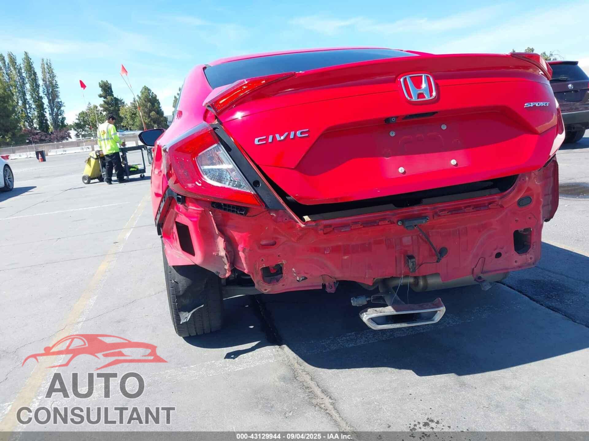 HONDA CIVIC 2019 - 2HGFC2F81KH603372