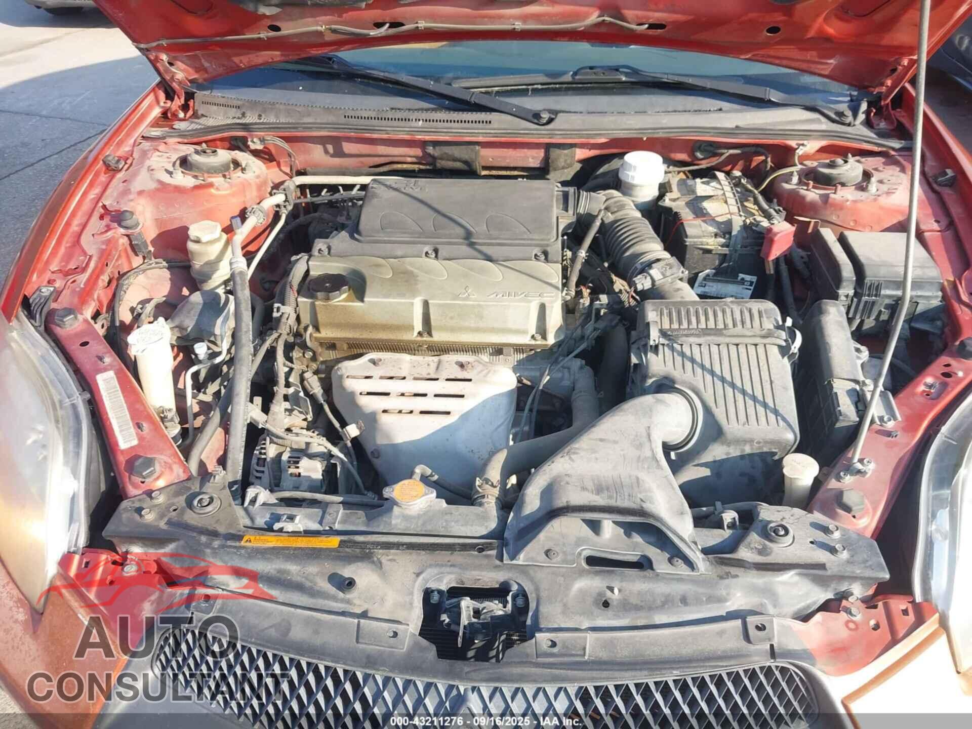 MITSUBISHI ECLIPSE 2010 - 4A31K2DF3AE001329