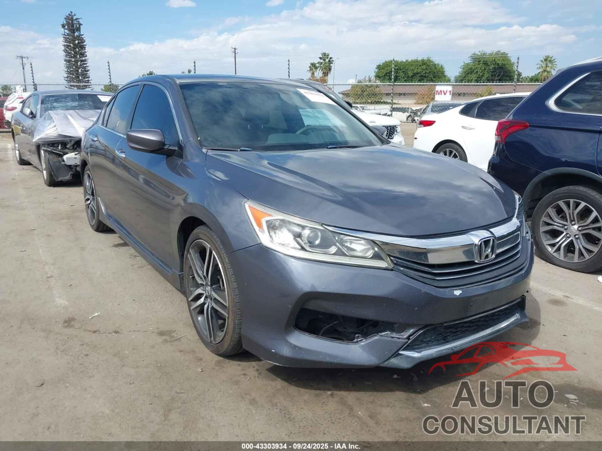 HONDA ACCORD 2017 - 1HGCR2F56HA182392