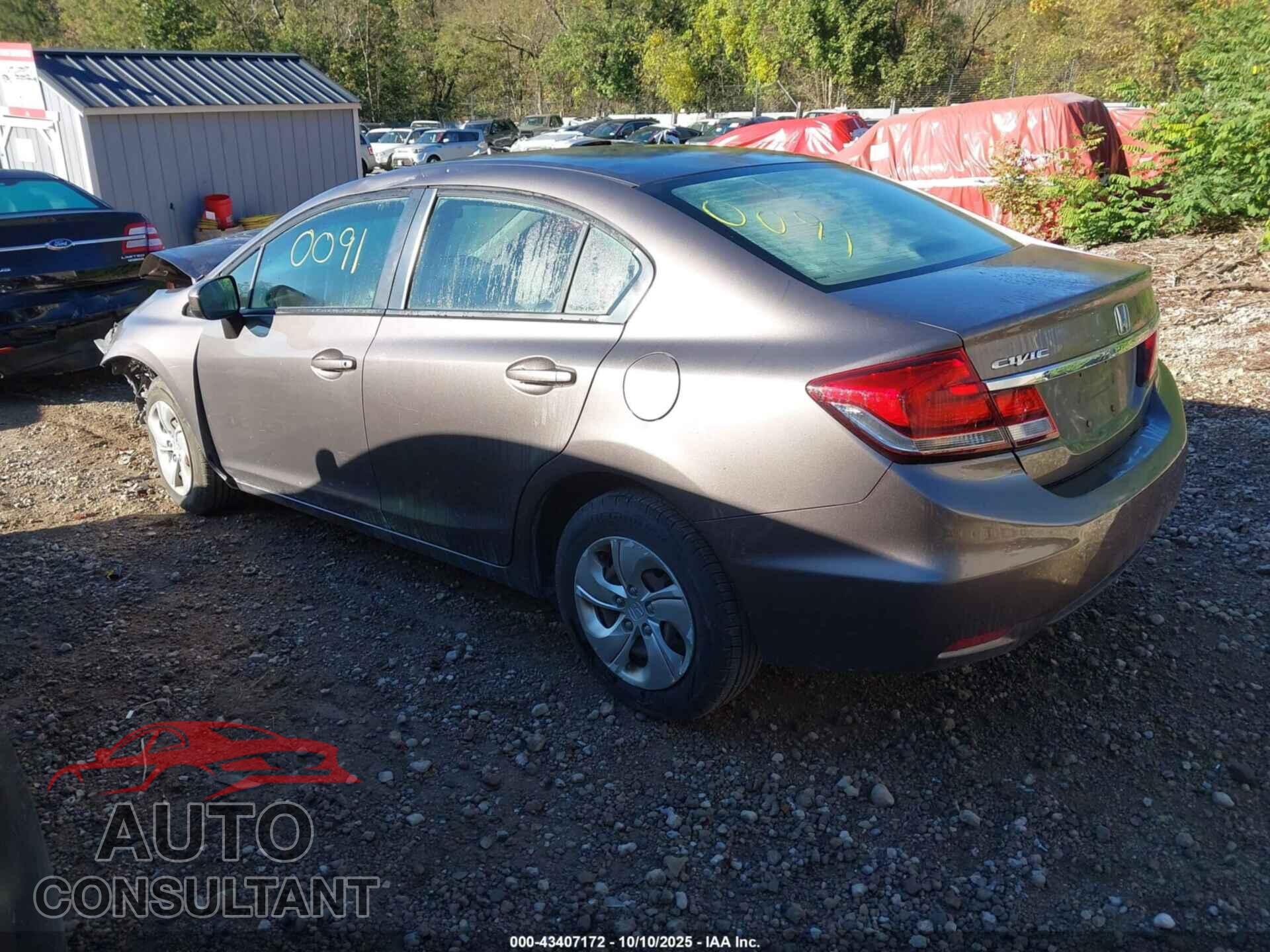 HONDA CIVIC 2015 - 19XFB2F51FE250091