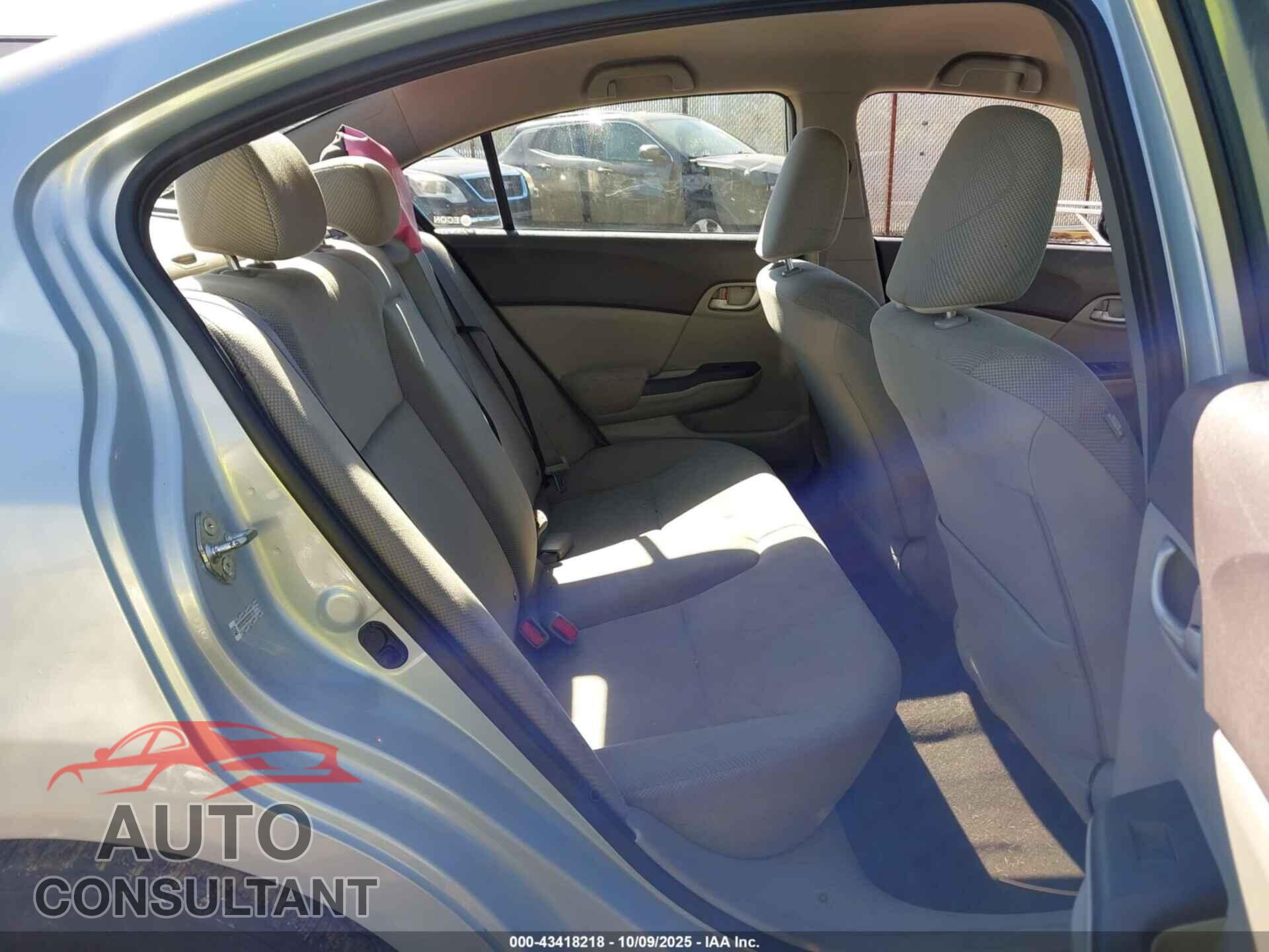 HONDA CIVIC 2012 - 19XFB2F52CE001116