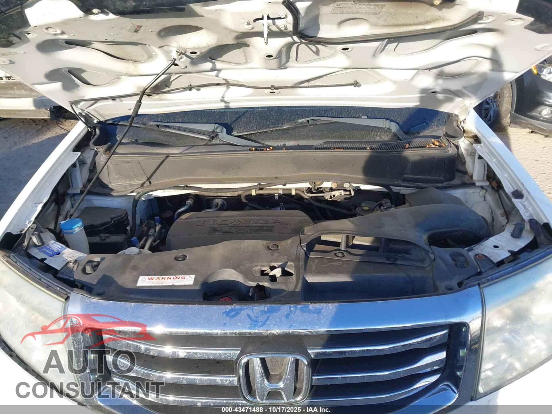 HONDA PILOT 2014 - 5FNYF4H60EB011669