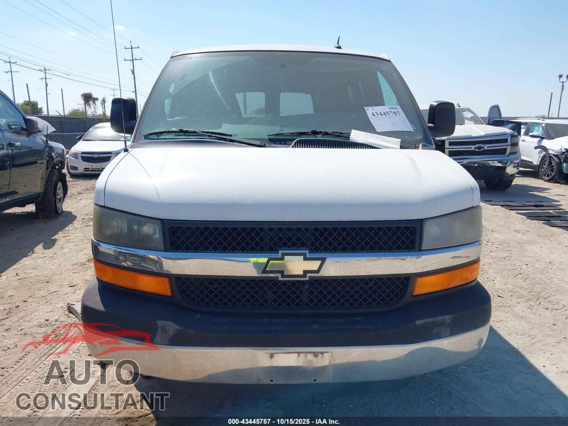 CHEVROLET EXPRESS 2500 2013 - 1GAWGRFG4D1144884
