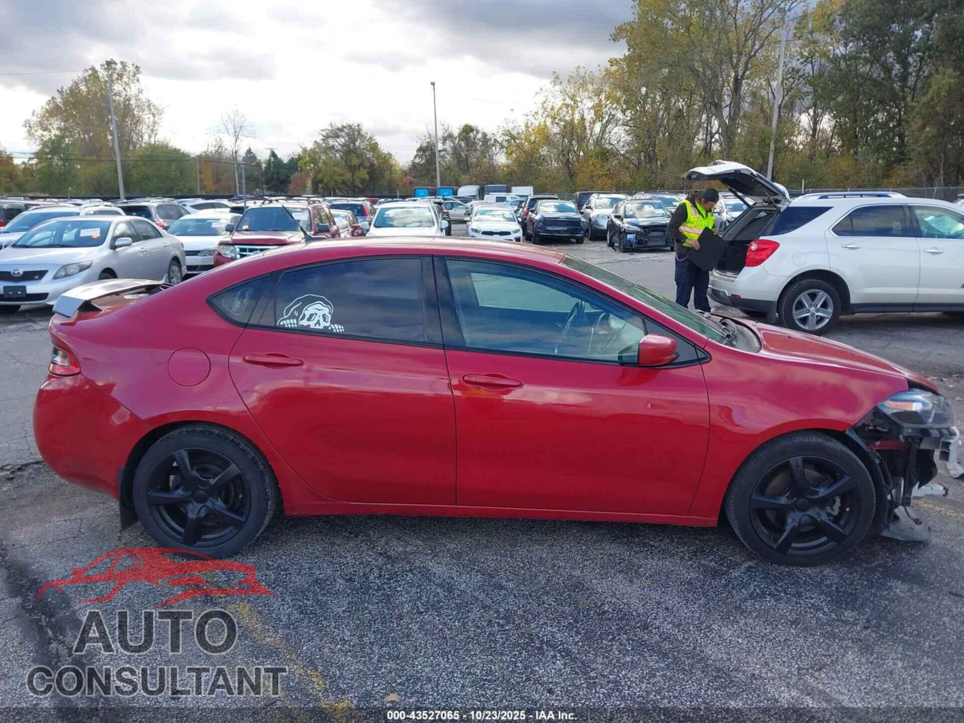 DODGE DART 2013 - 1C3CDFBA6DD110239