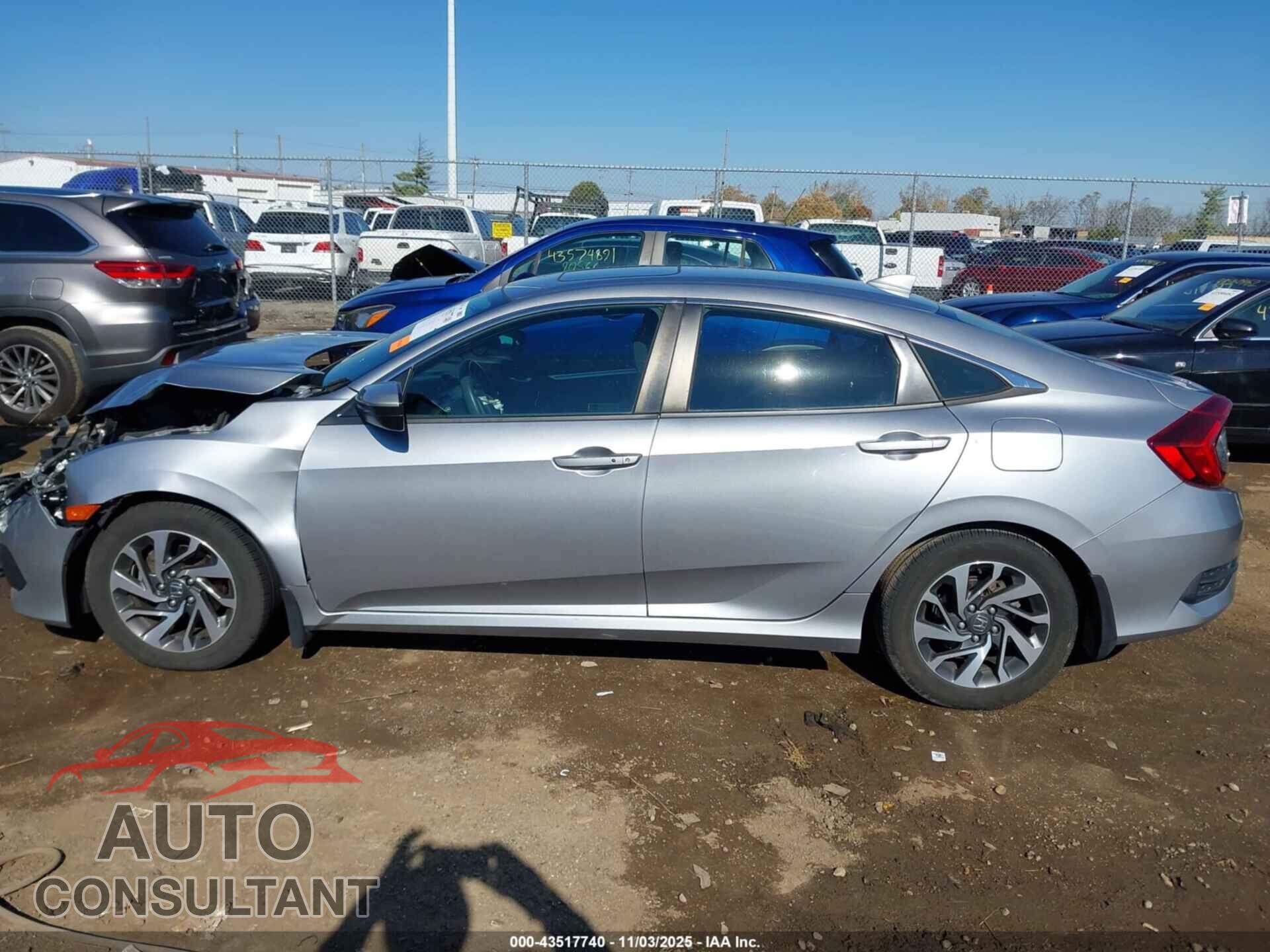 HONDA CIVIC 2017 - 19XFC2F73HE044806