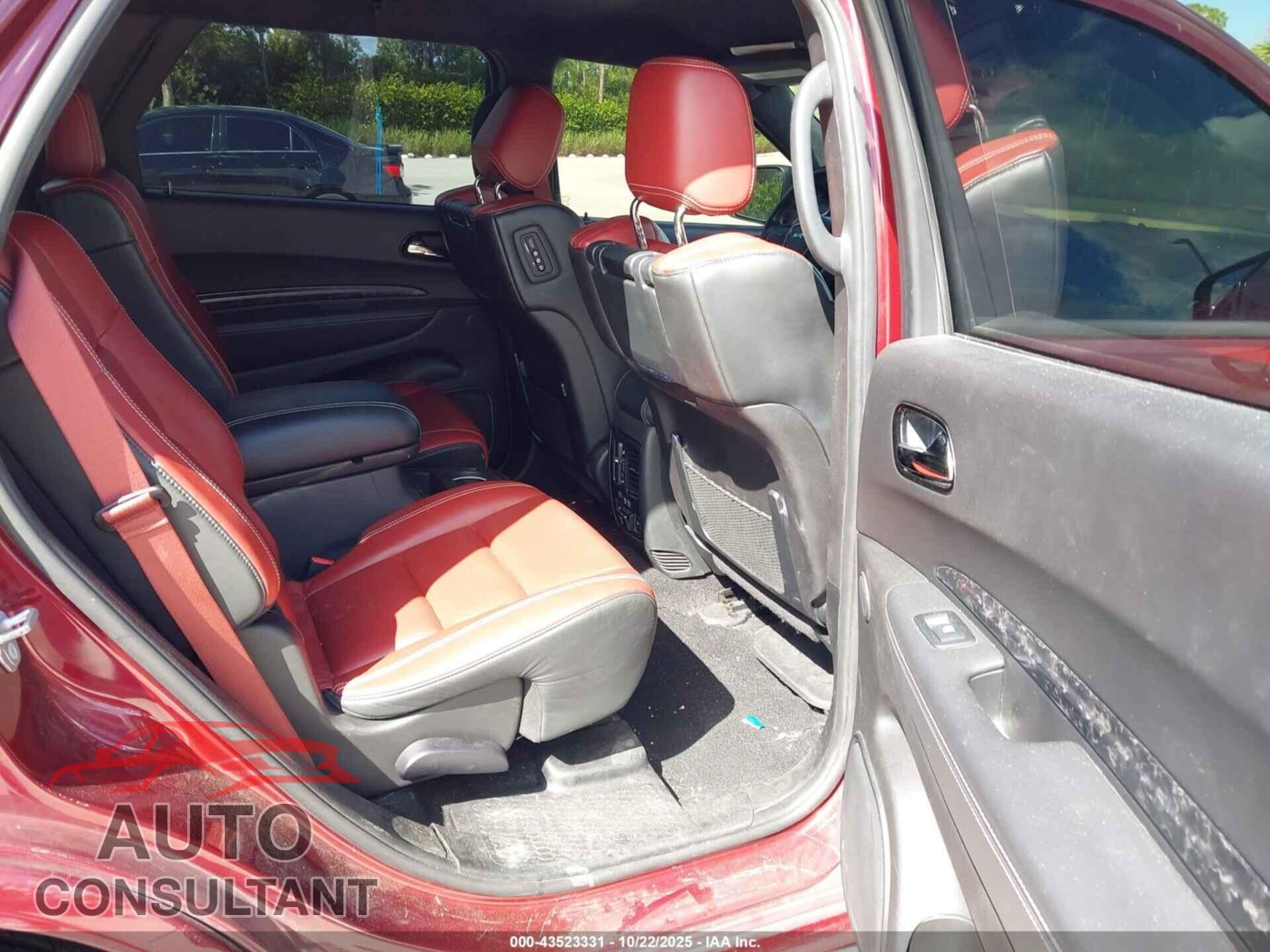 DODGE DURANGO 2021 - 1C4SDJH91MC716142