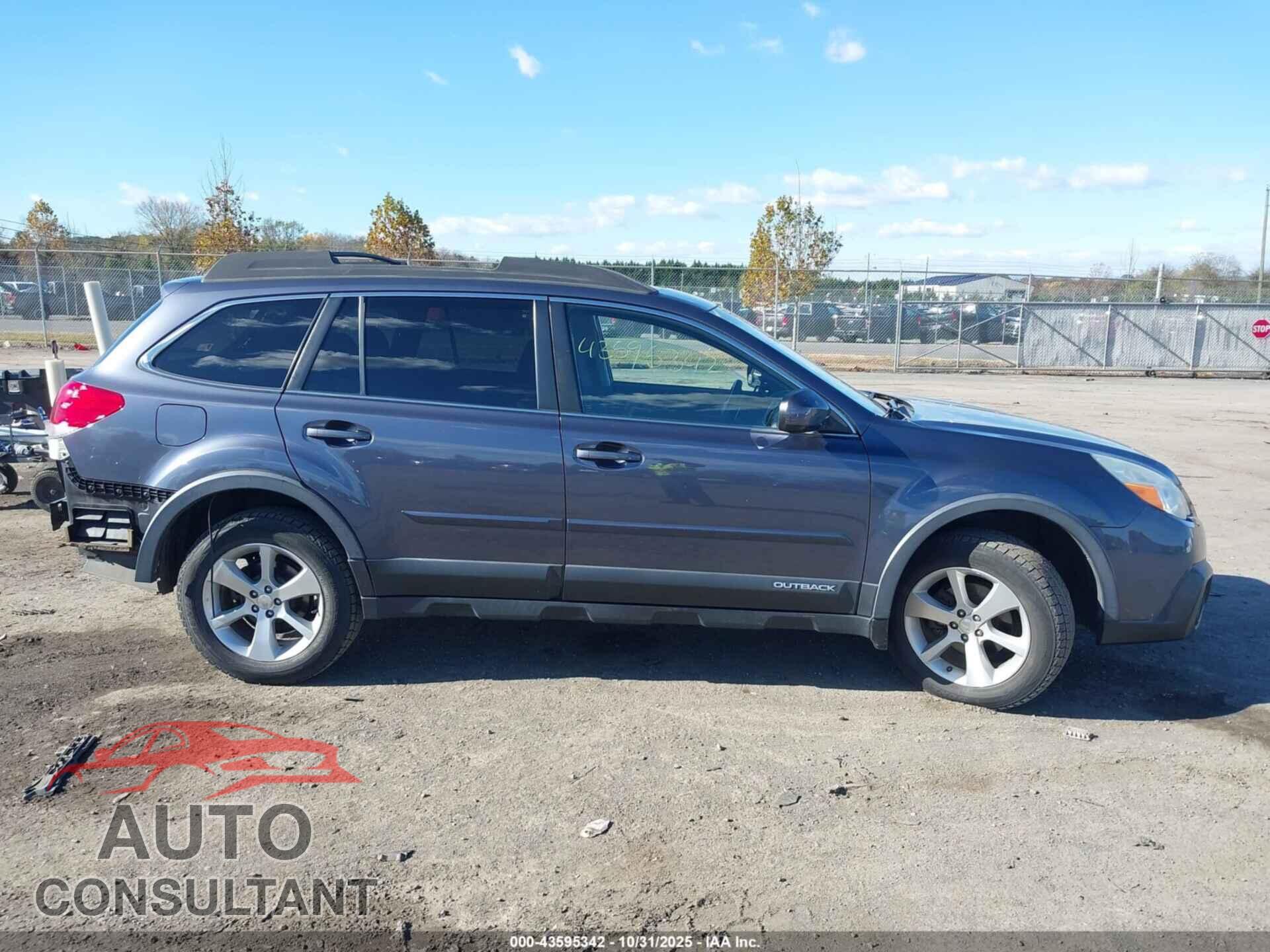 SUBARU OUTBACK 2014 - 4S4BRBNC2E3317597