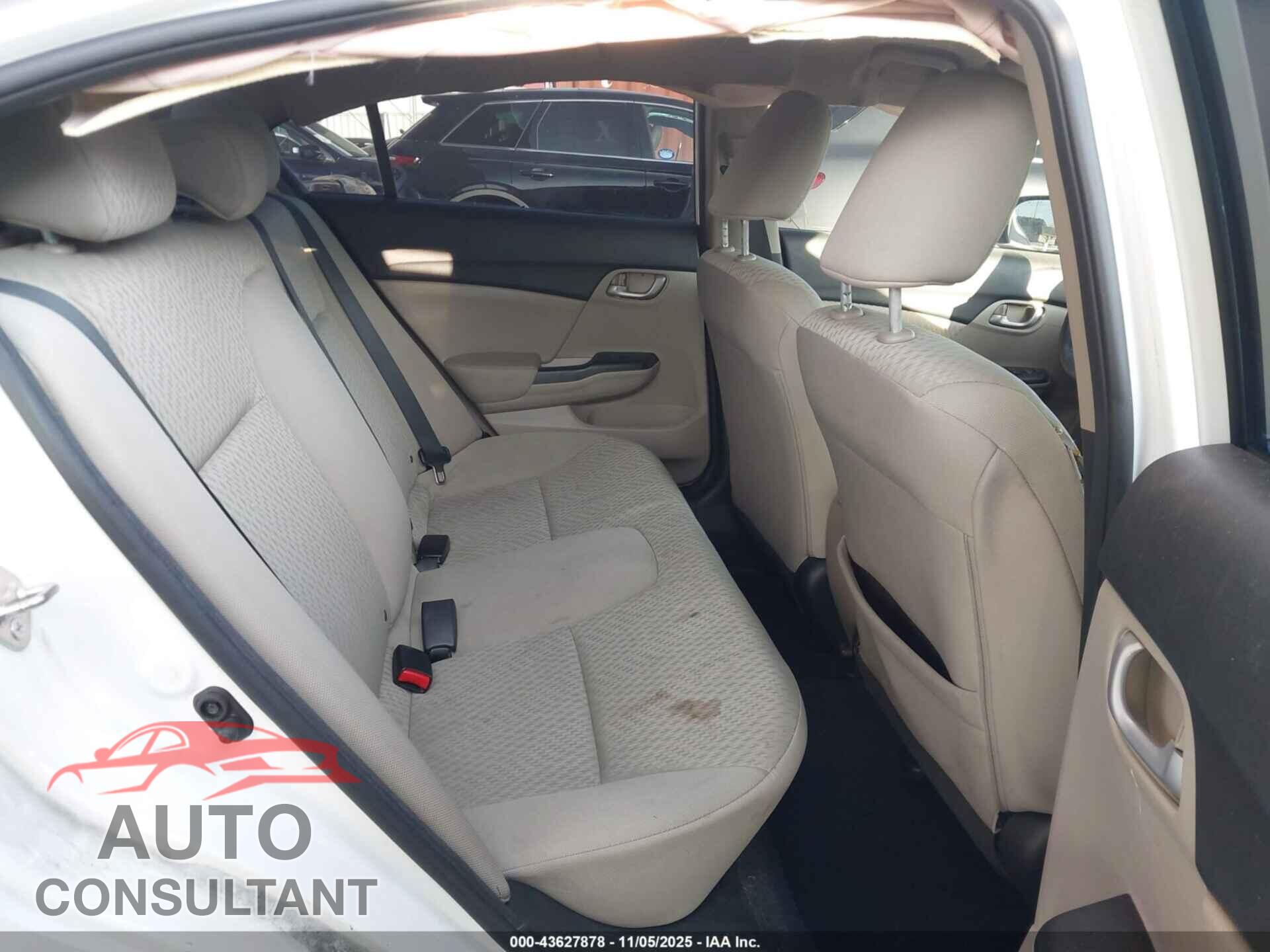 HONDA CIVIC 2015 - 2HGFB2F57FH504490