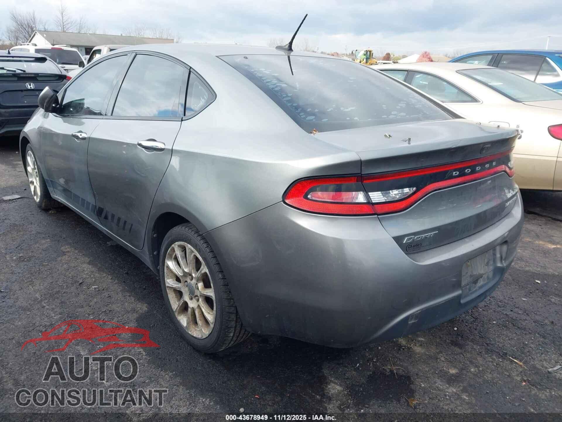 DODGE DART 2013 - 1C3CDFCA0DD267148