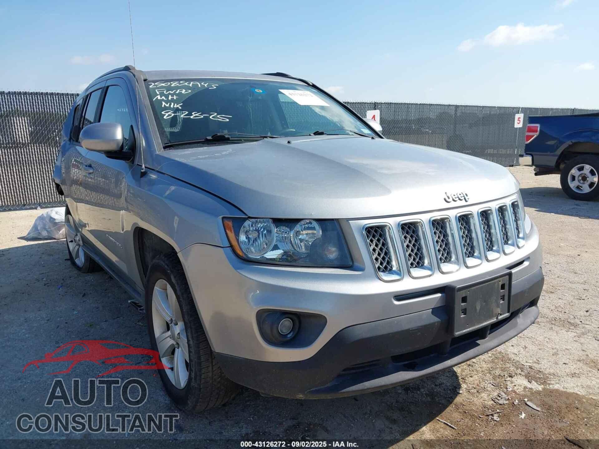 JEEP COMPASS 2017 - 1C4NJDEBXHD191760