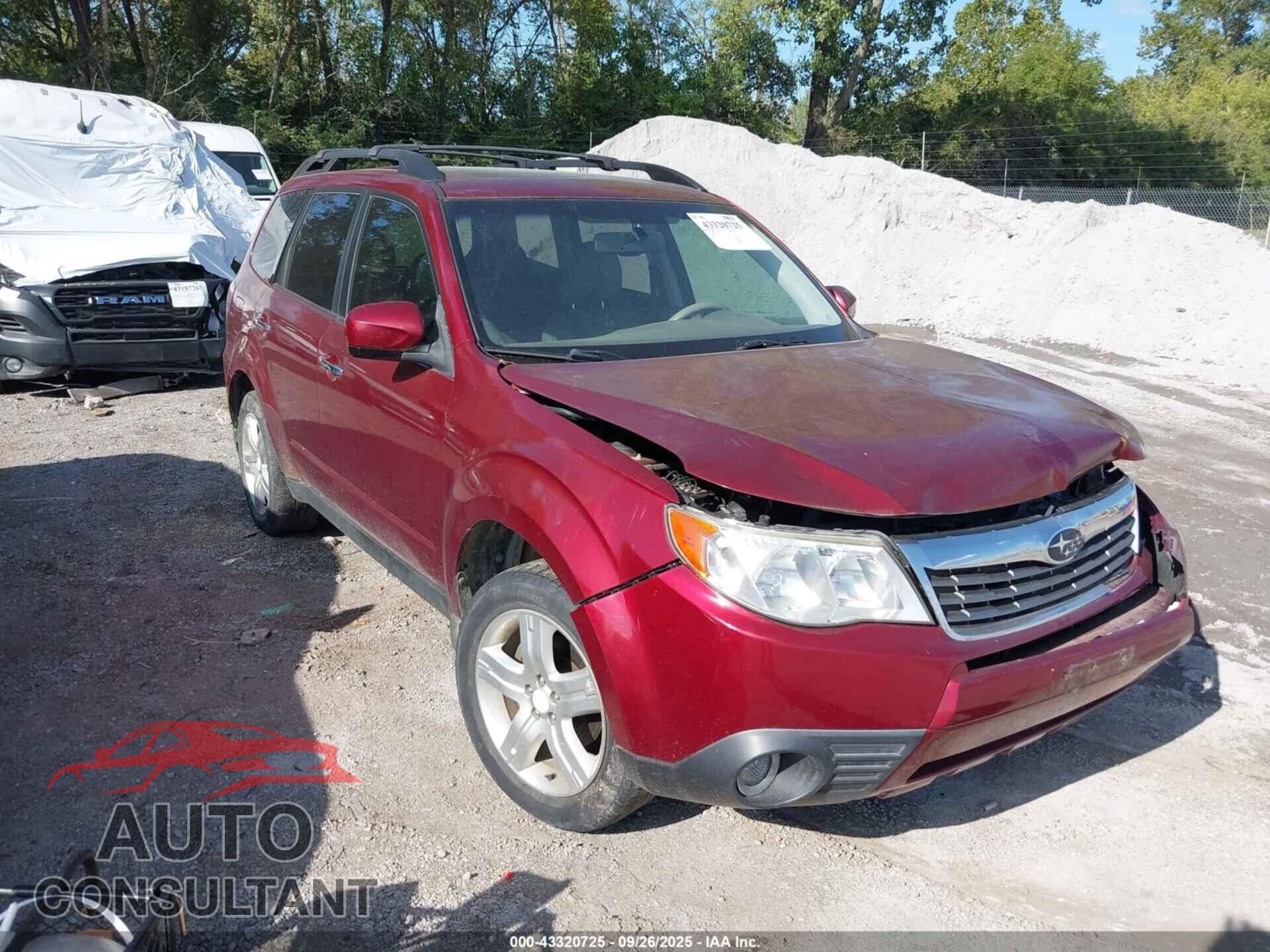 SUBARU FORESTER 2010 - JF2SH6DC2AH737990