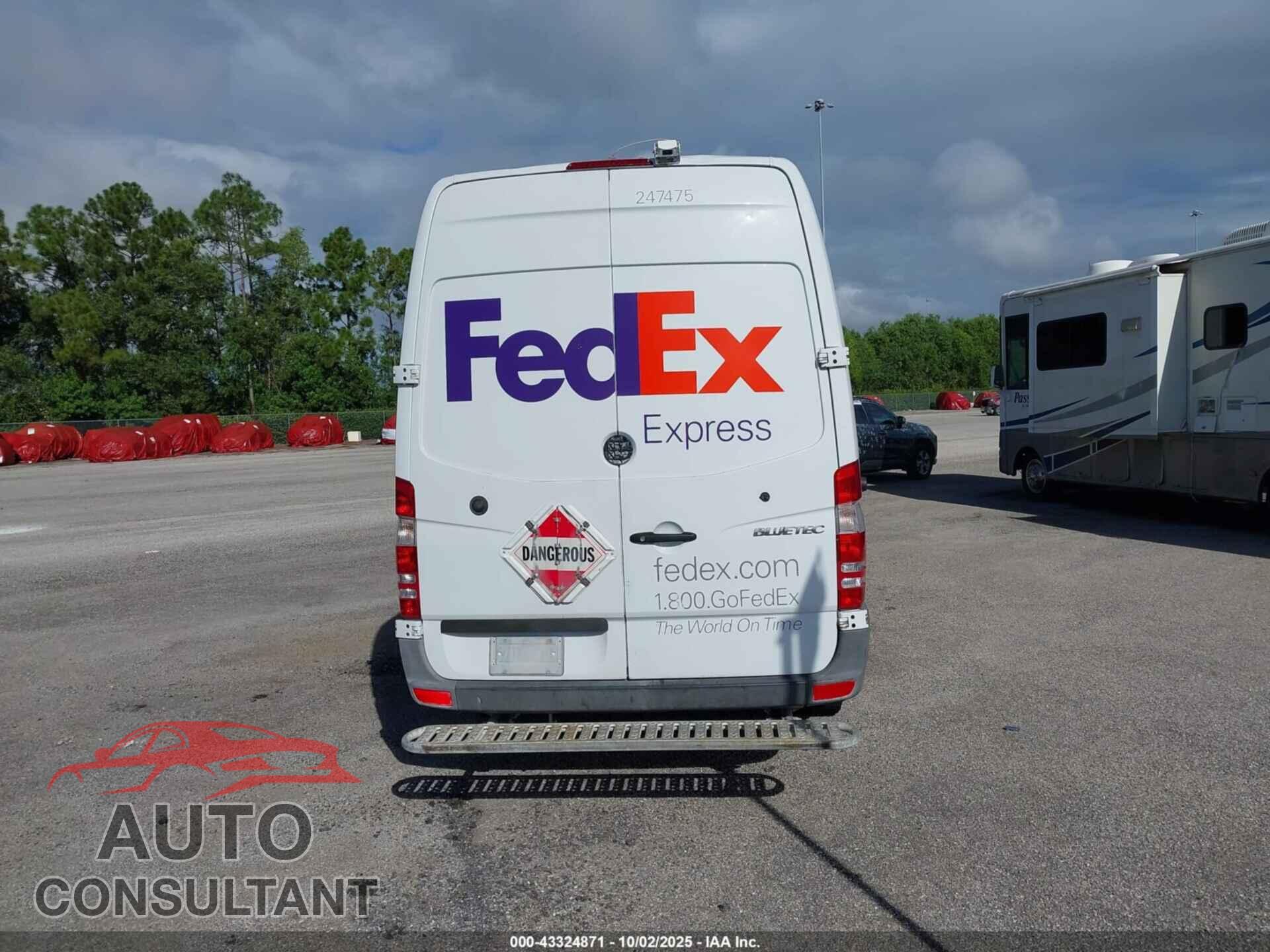 MERCEDES-BENZ SPRINTER 2500 2012 - WD3PE8CB9C5673026