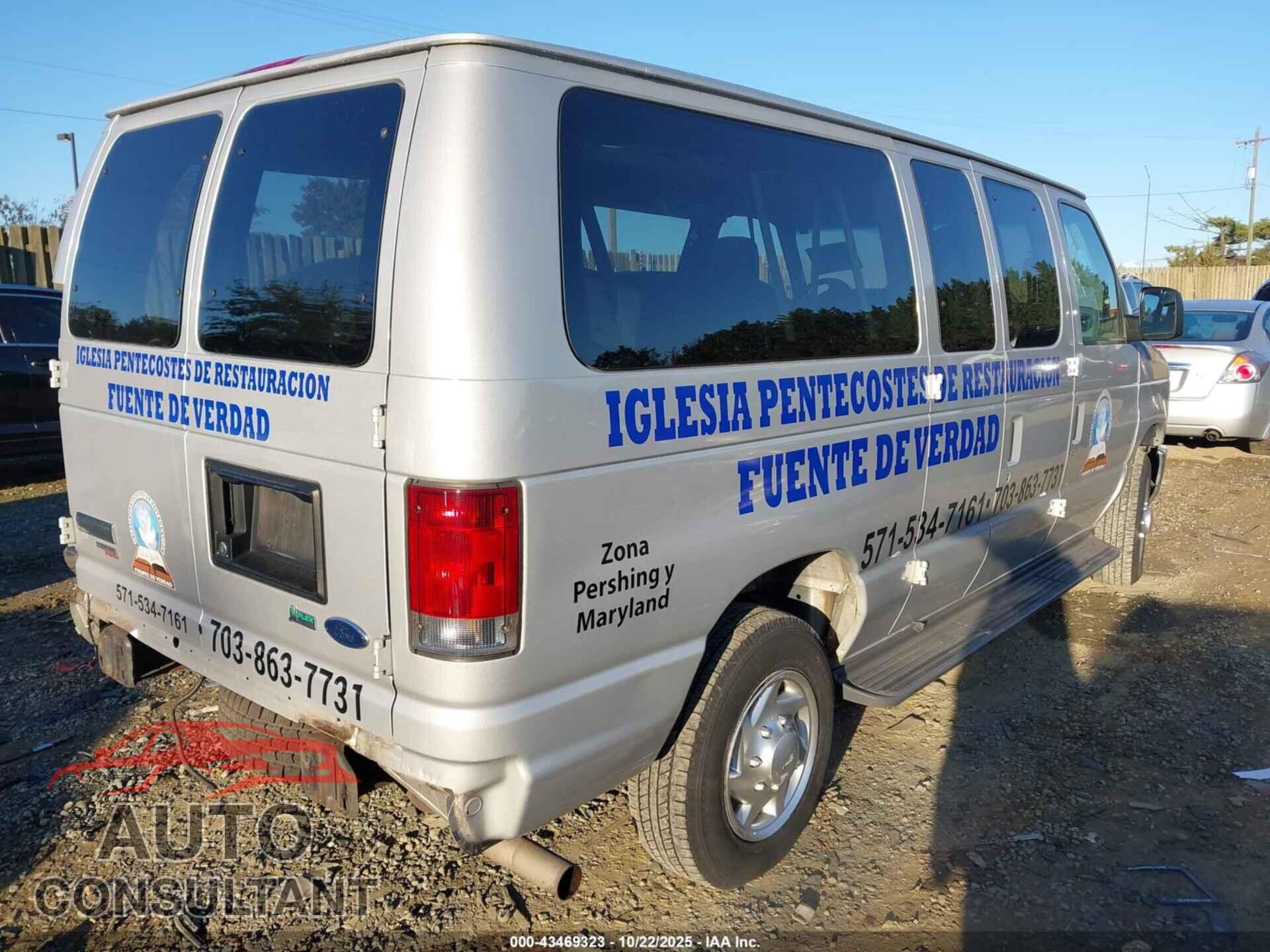FORD E-350 SUPER DUTY 2010 - 1FBNE3BL2ADA07241