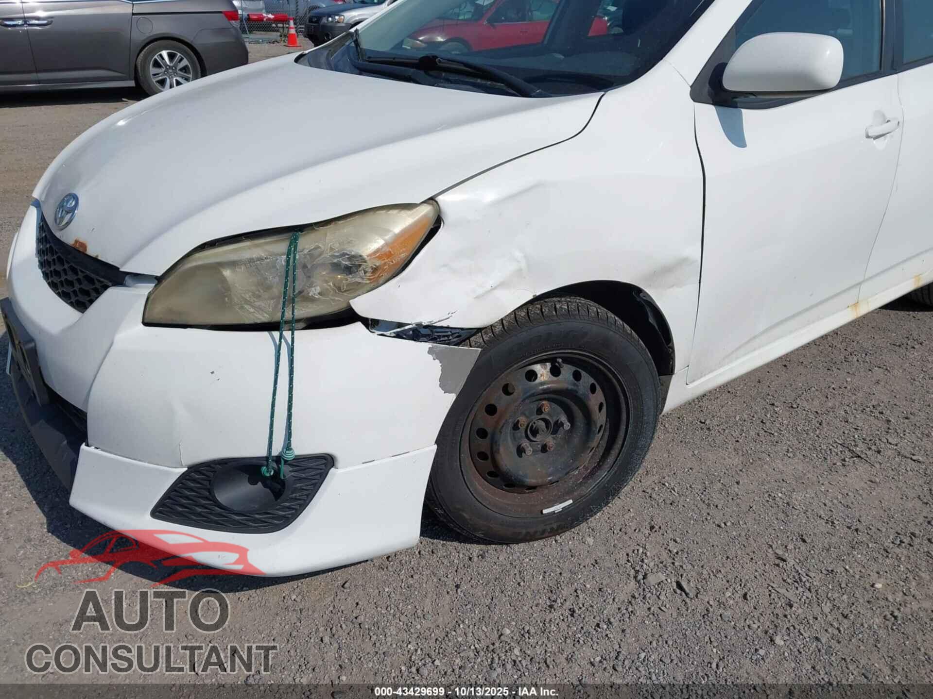 TOYOTA MATRIX 2009 - 2T1KE40E99C024619