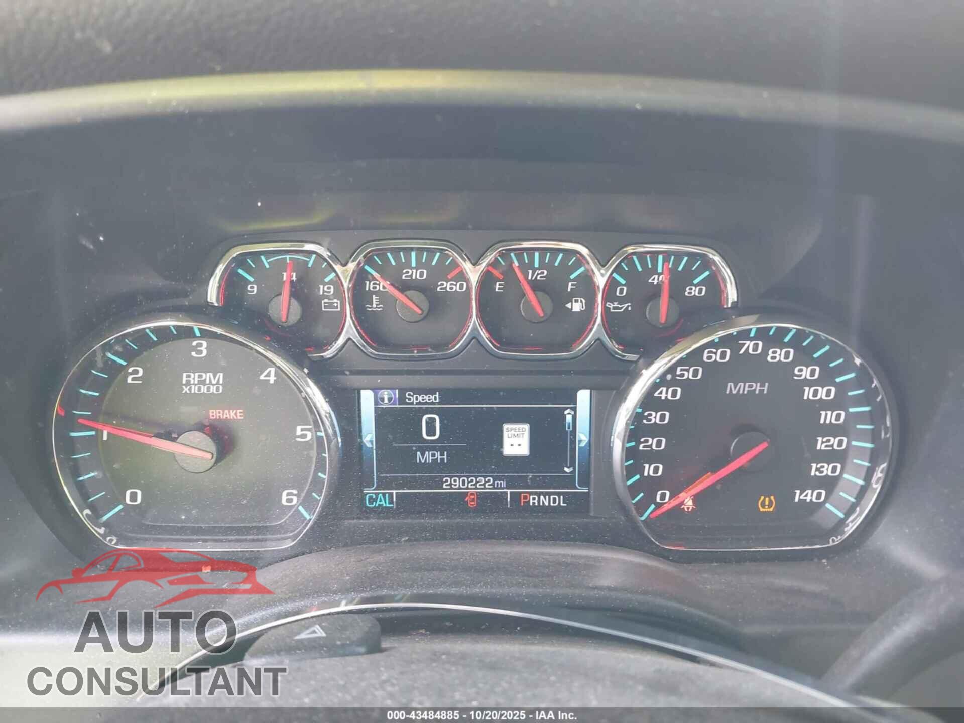 CHEVROLET SILVERADO 1500 2017 - 3GCPCREC1HG286879