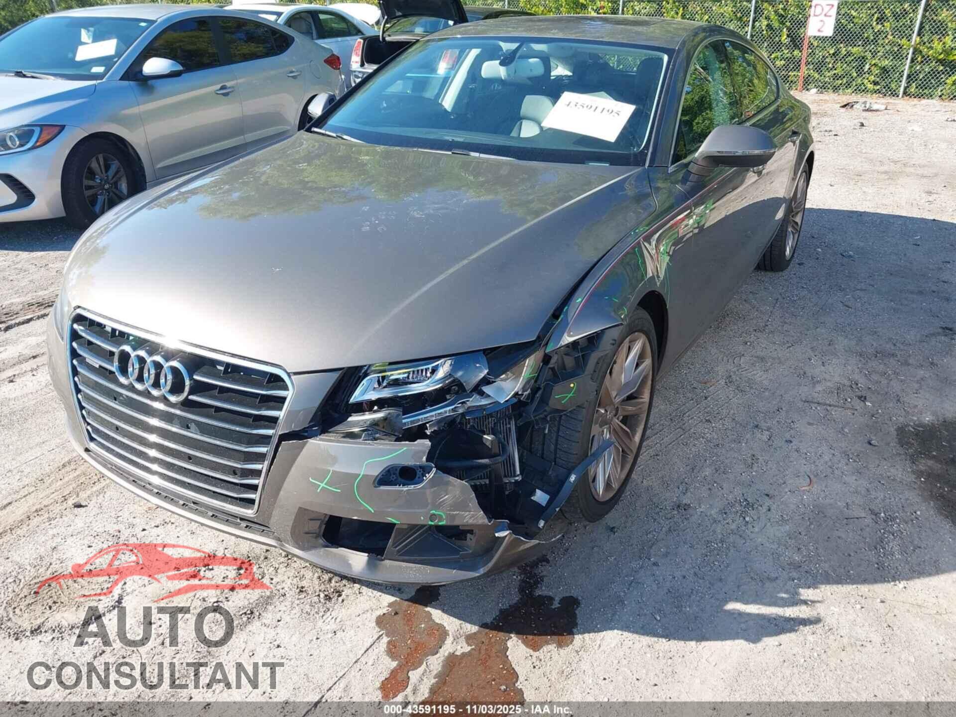 AUDI A7 2012 - WAUSGAFC9CN002524