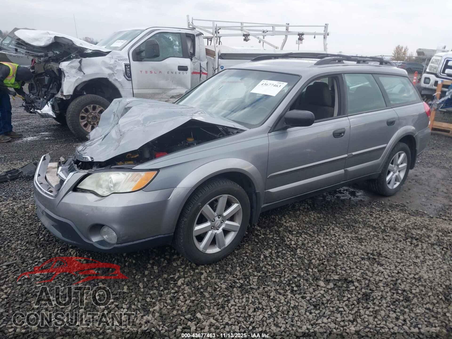 SUBARU OUTBACK 2009 - 4S4BP61C797331531