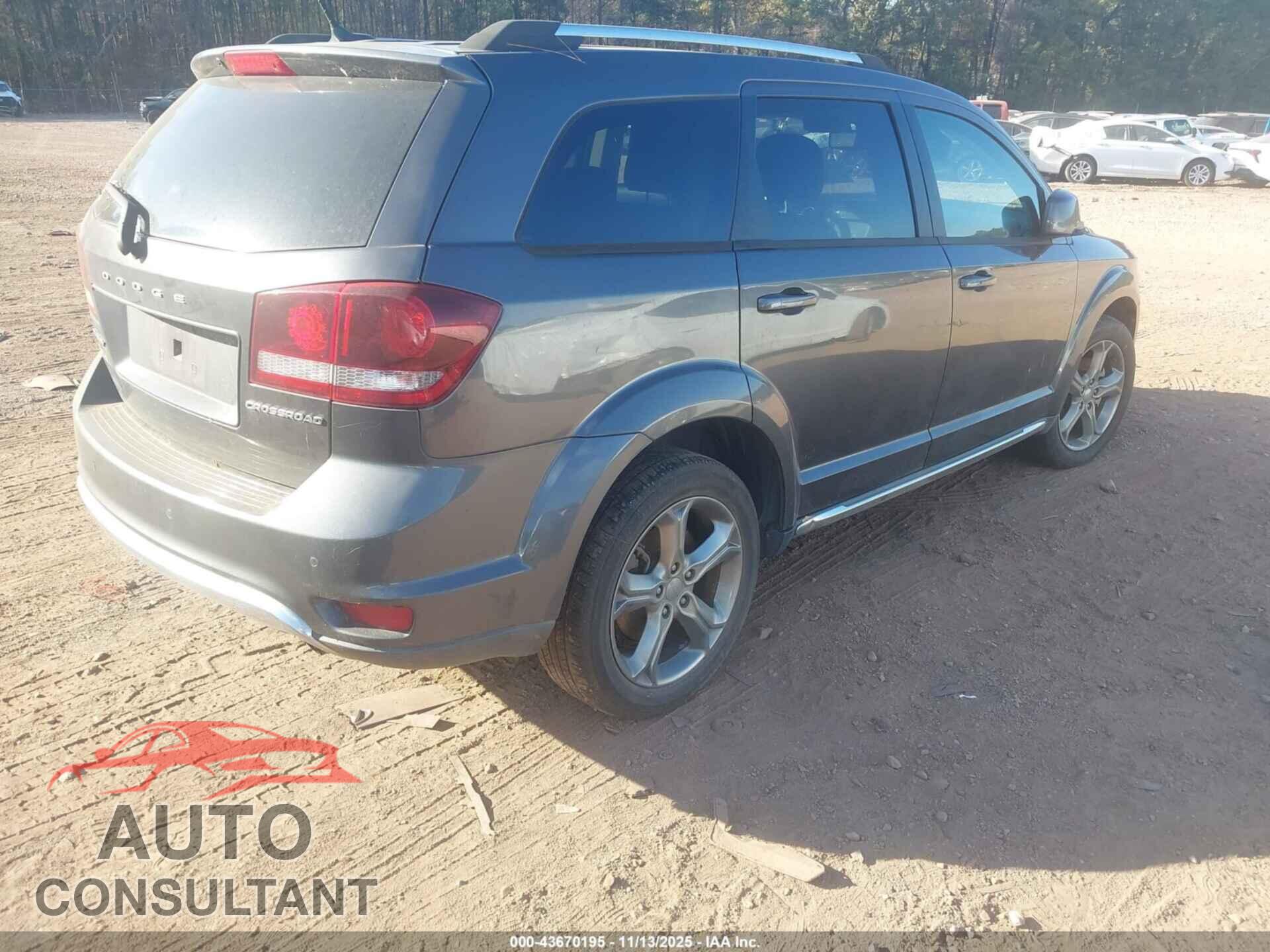 DODGE JOURNEY 2017 - 3C4PDCGB5HT613144