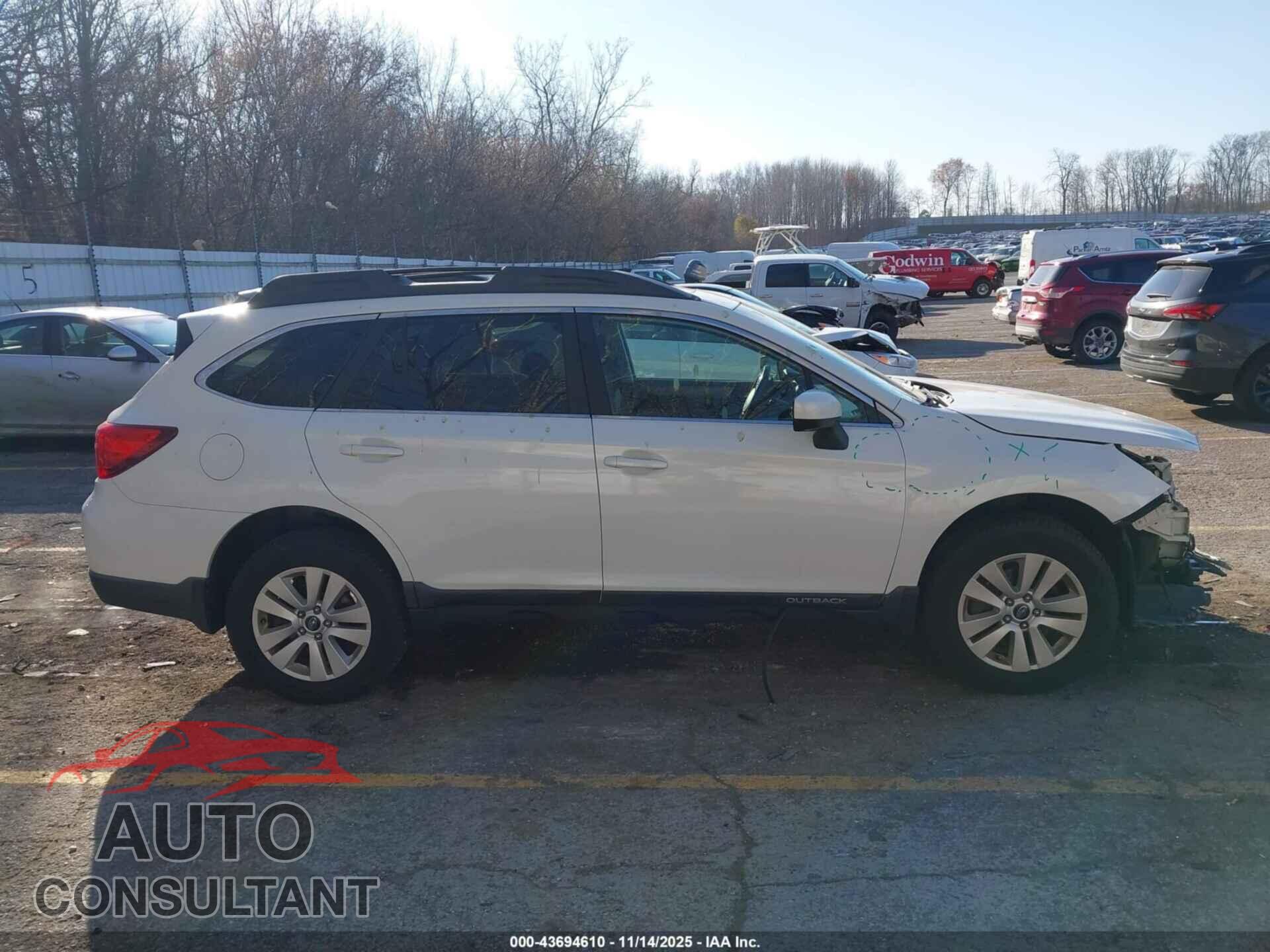 SUBARU OUTBACK 2015 - 4S4BSBDC2F3236607