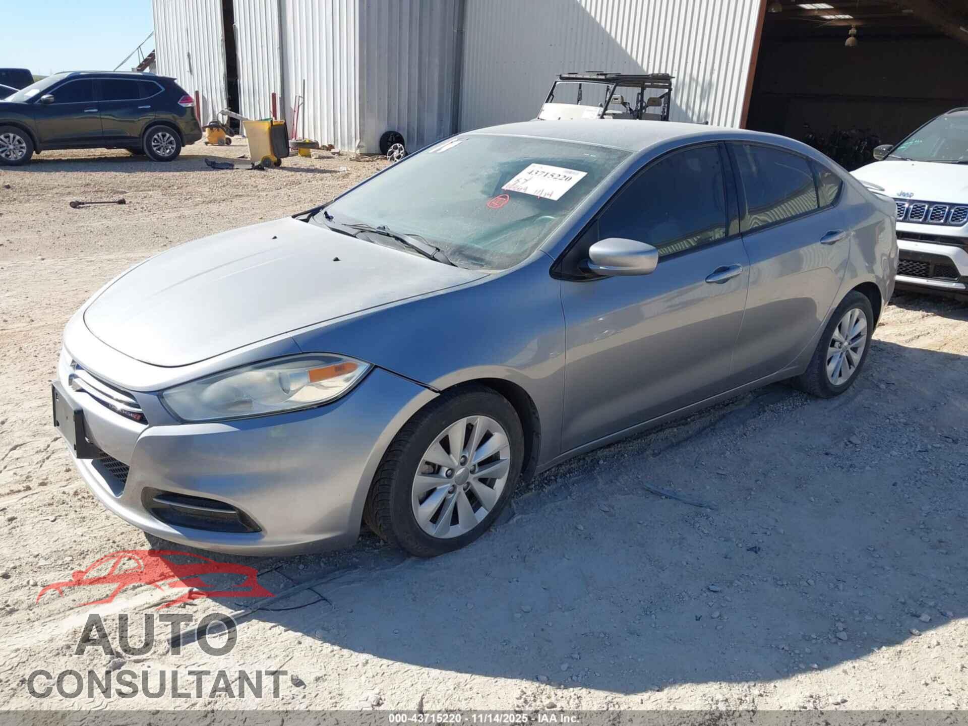 DODGE DART 2014 - 1C3CDFDH0ED730502