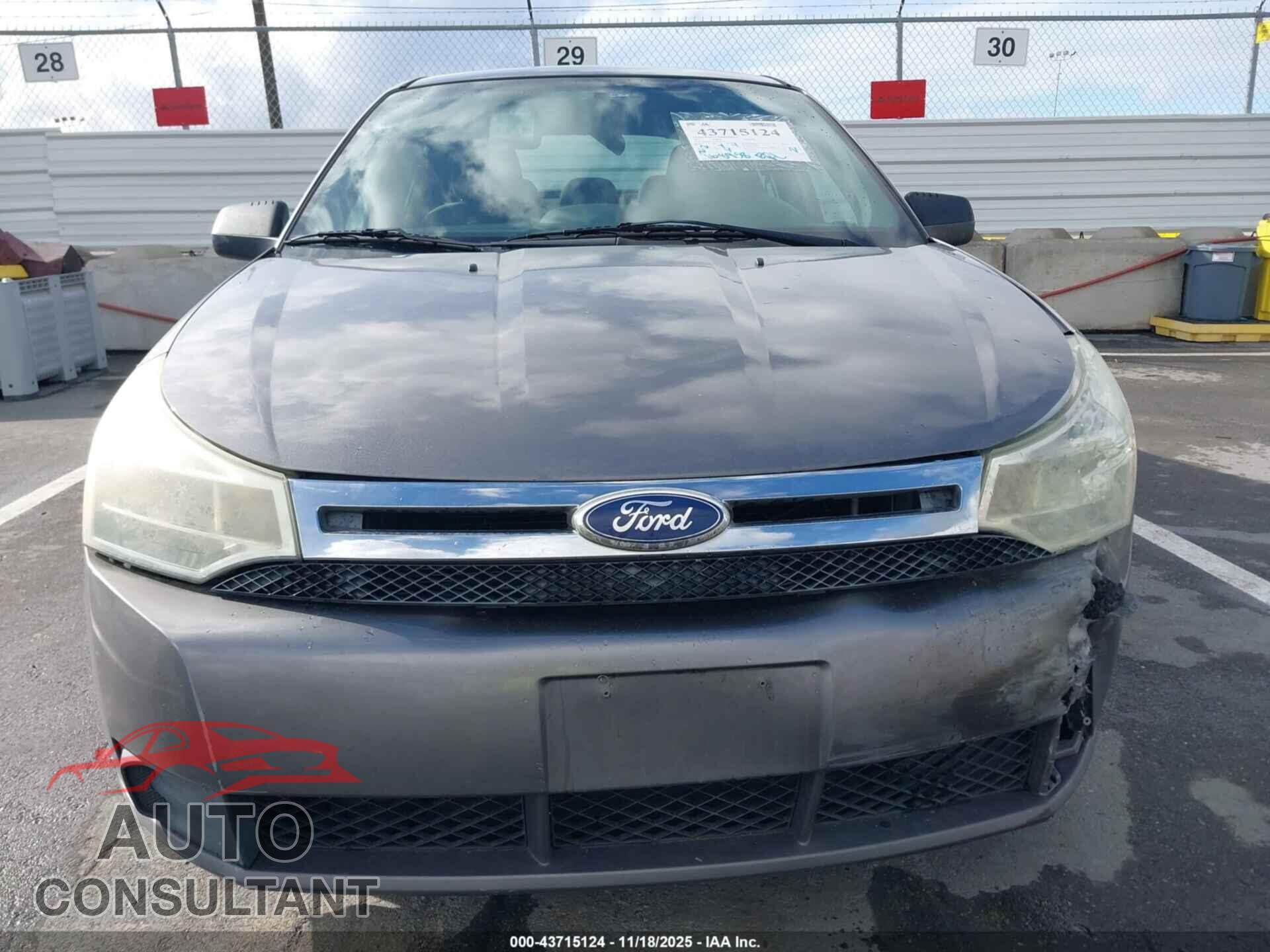 FORD FOCUS 2011 - 1FAHP3FN1BW181005