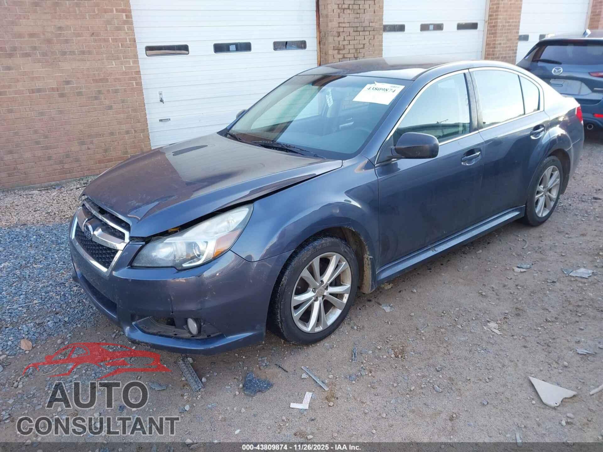 SUBARU LEGACY 2014 - 4S3BMCA66E3033009