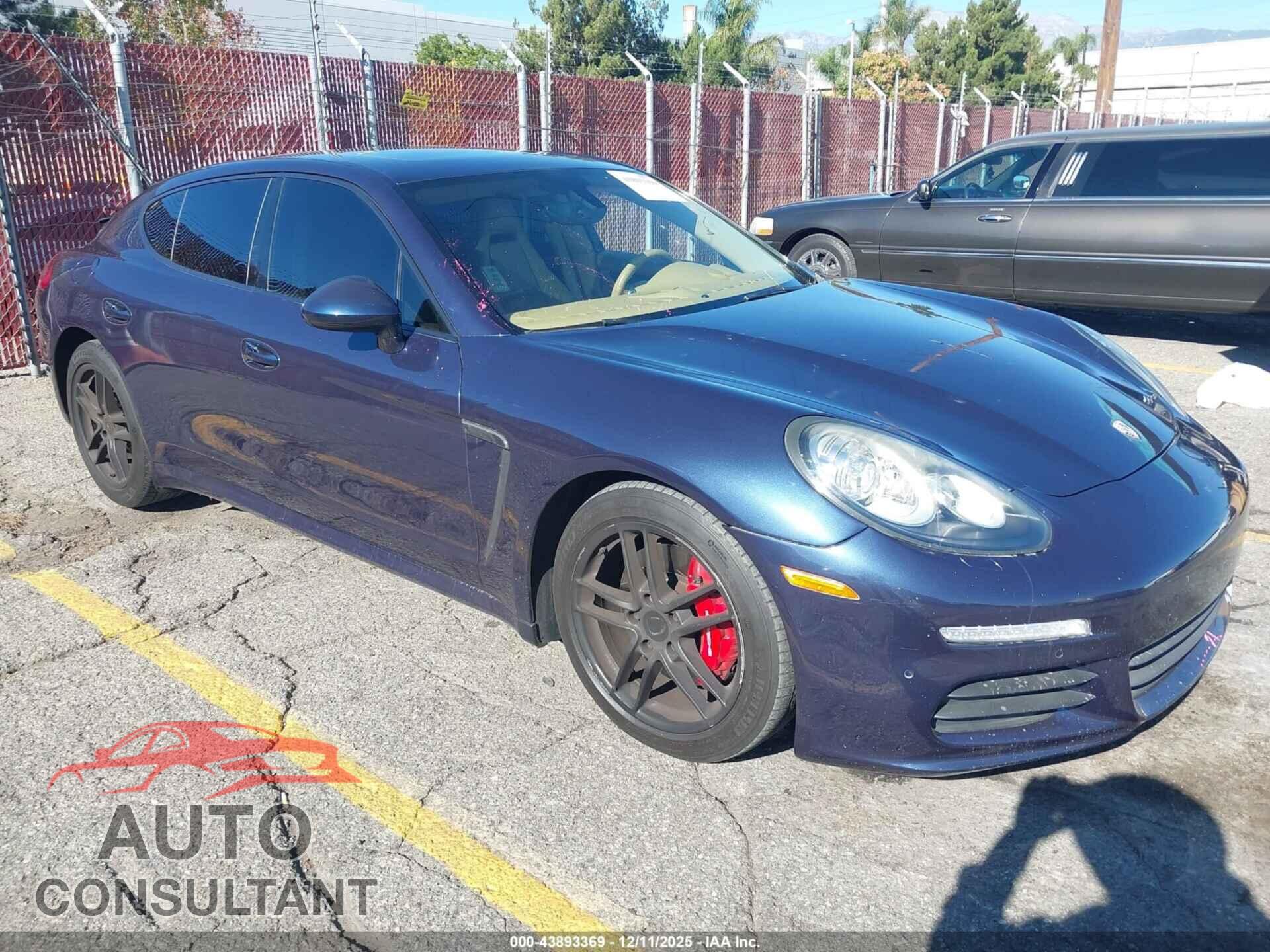 PORSCHE PANAMERA 2014 - WP0AA2A7XEL008573