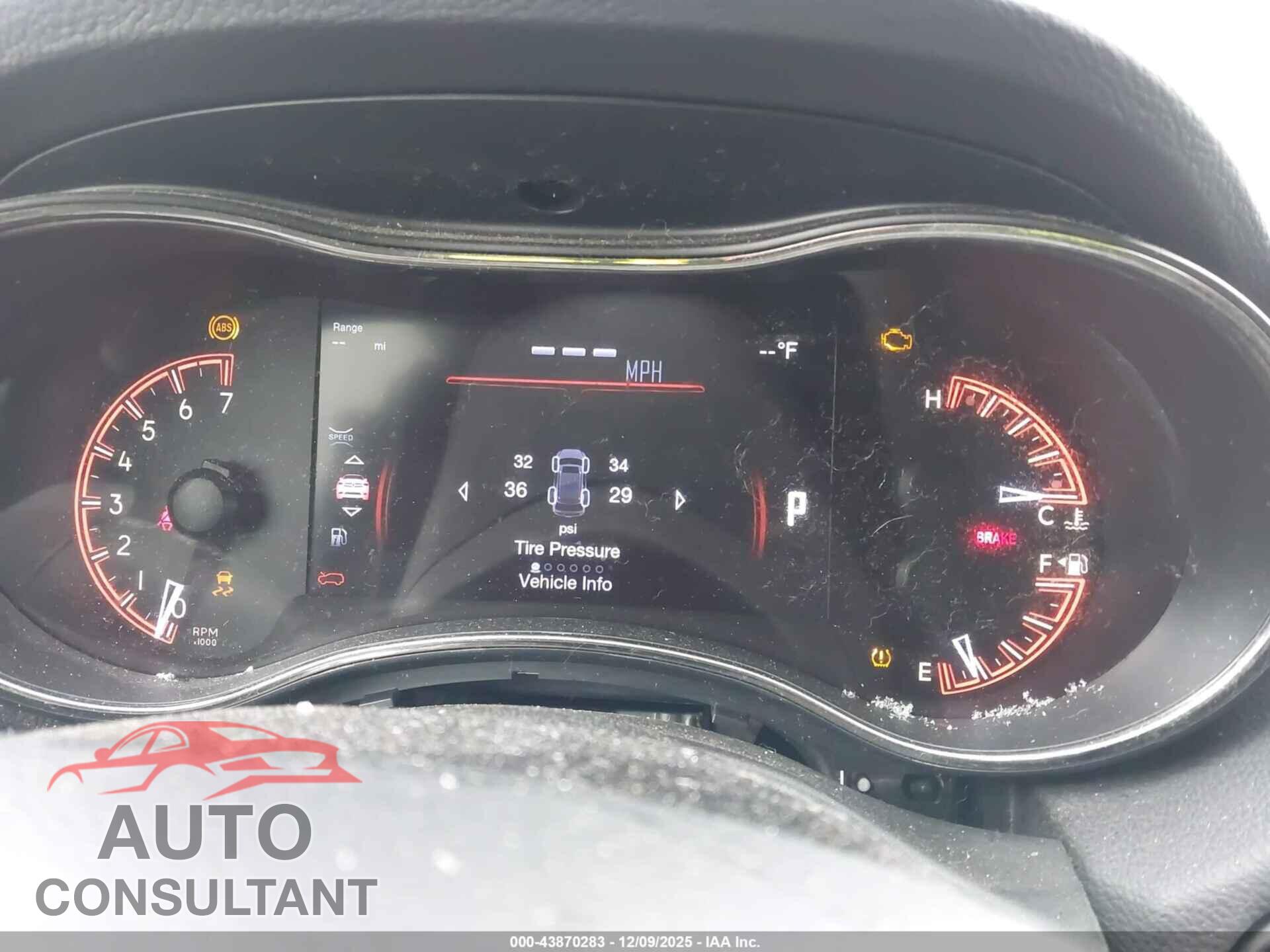 DODGE DURANGO 2019 - 1C4RDJDGXKC663781