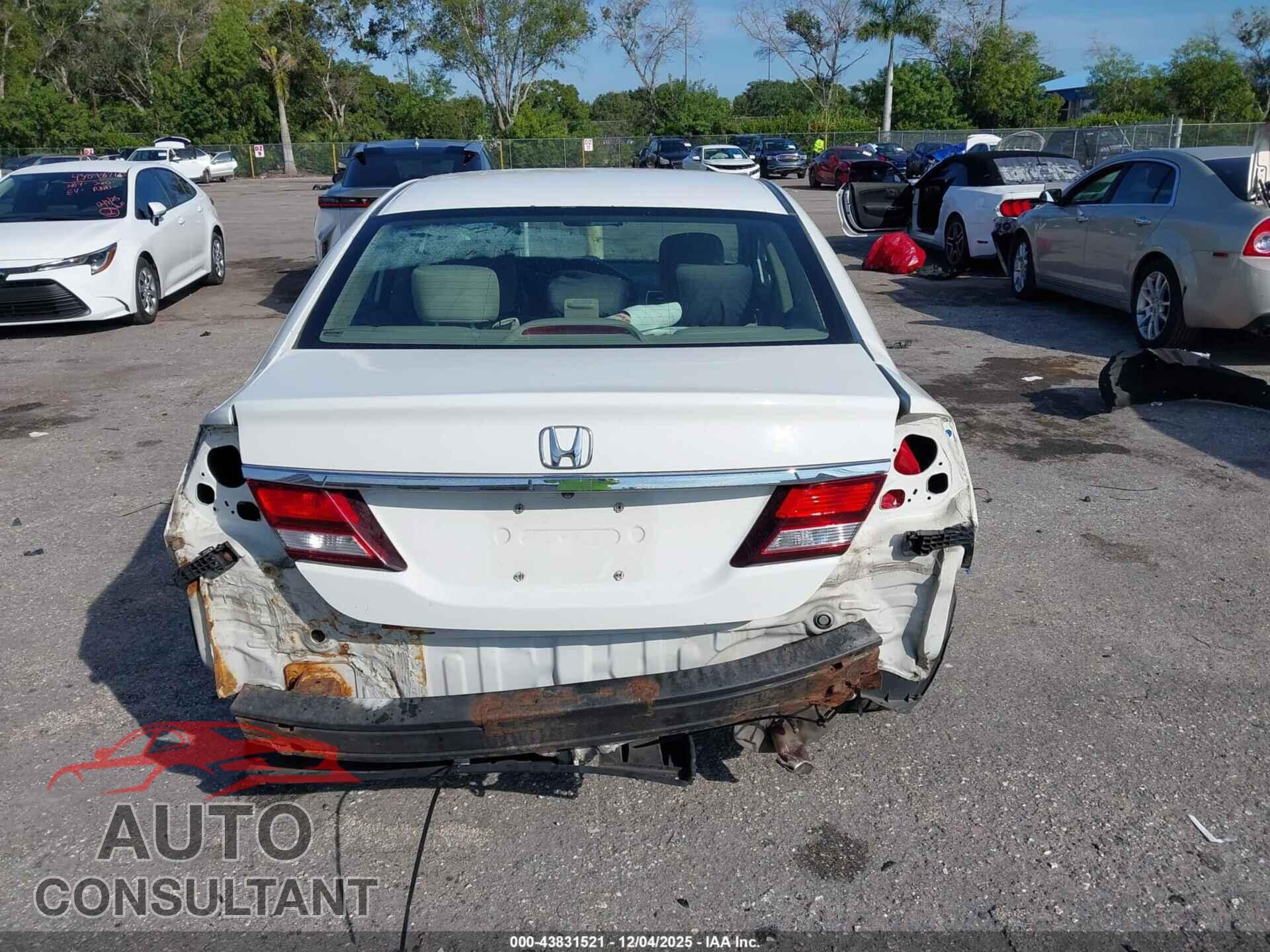 HONDA CIVIC 2015 - 19XFB2F58FE225754