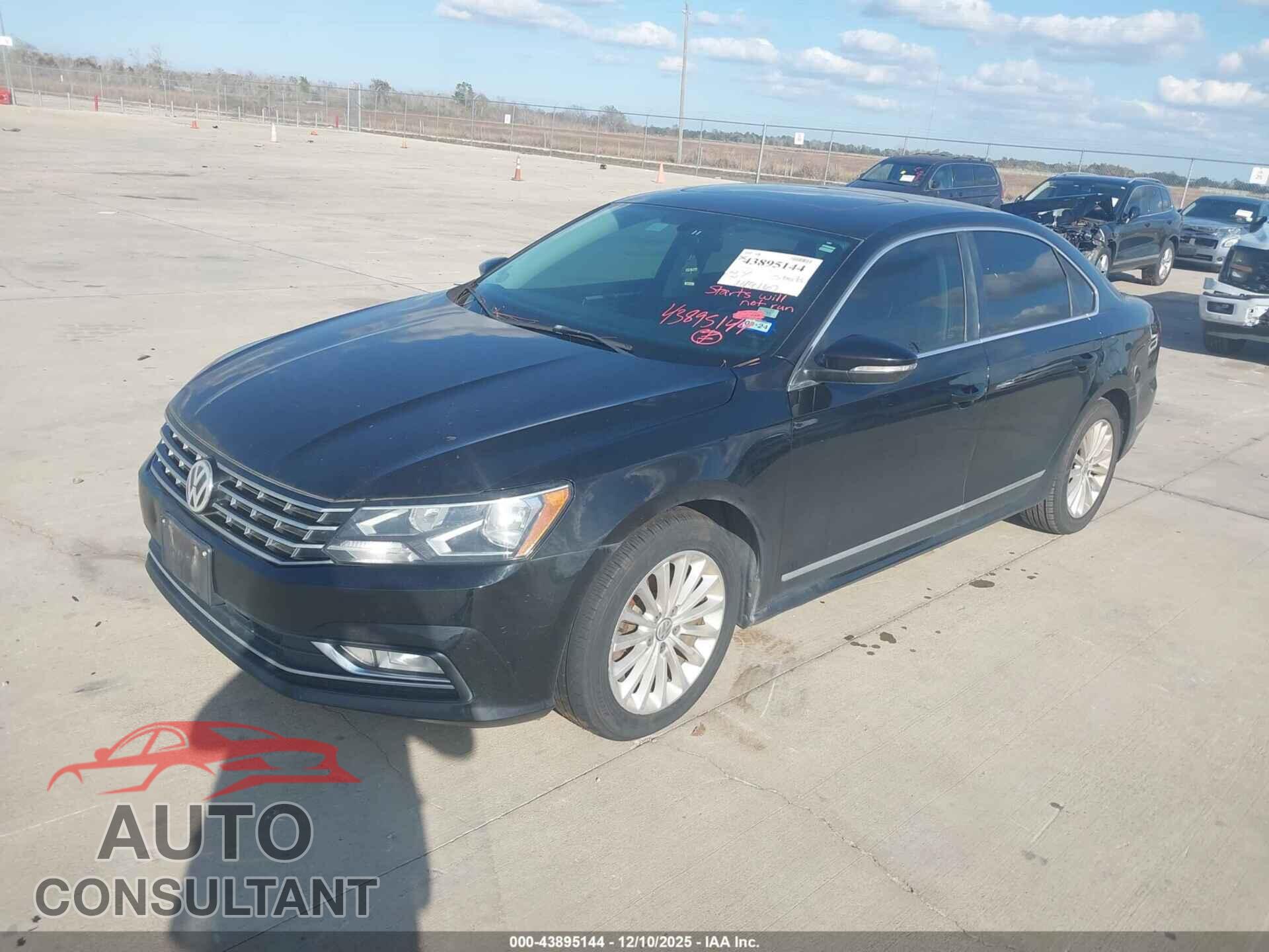 VOLKSWAGEN PASSAT 2016 - 1VWBS7A32GC061909