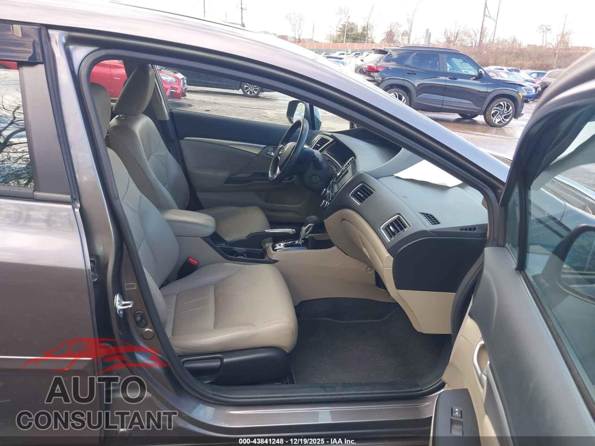 HONDA CIVIC 2013 - 19XFB2F90DE221682