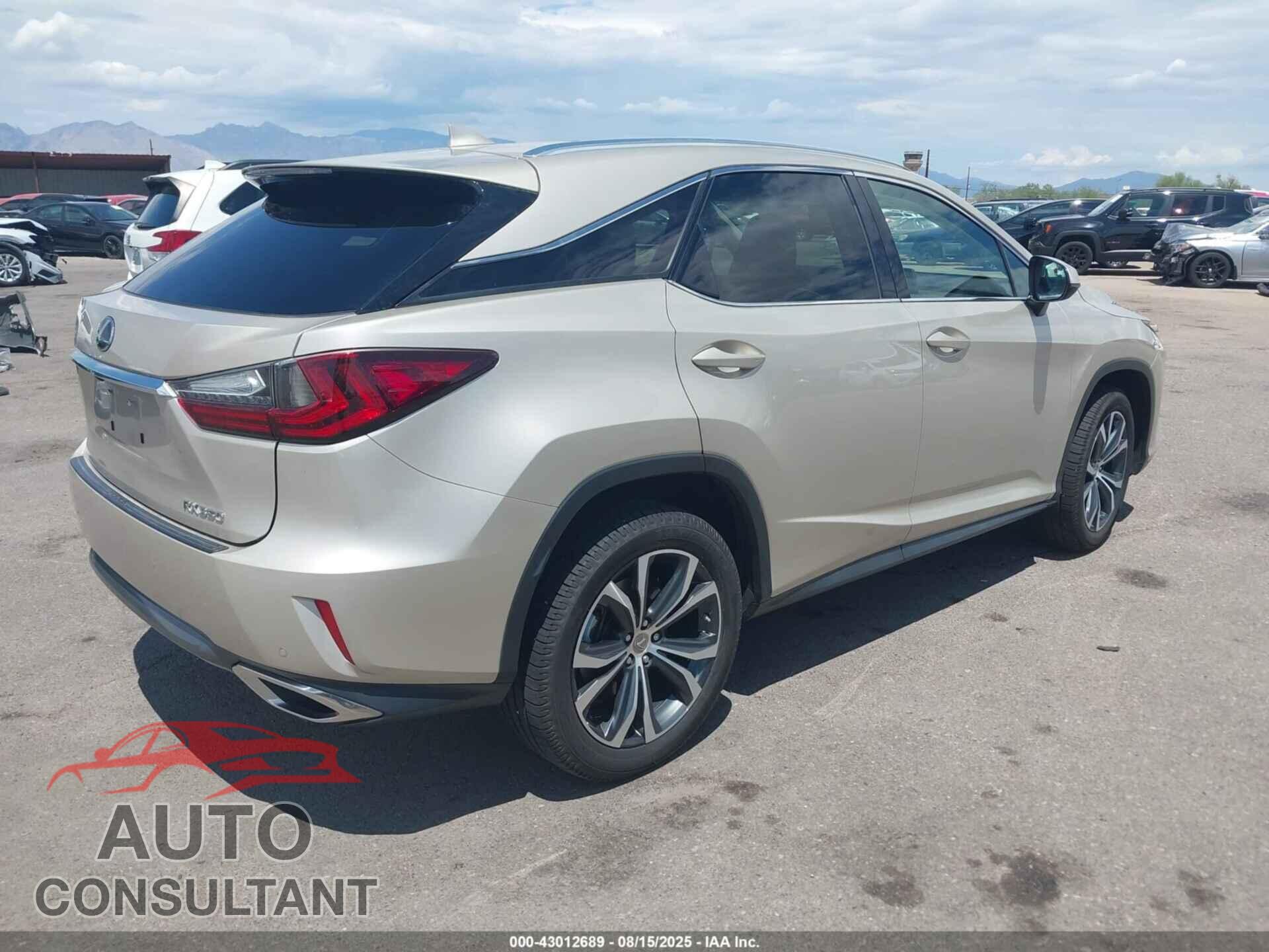 LEXUS RX 350 2017 - 2T2ZZMCA5HC051709