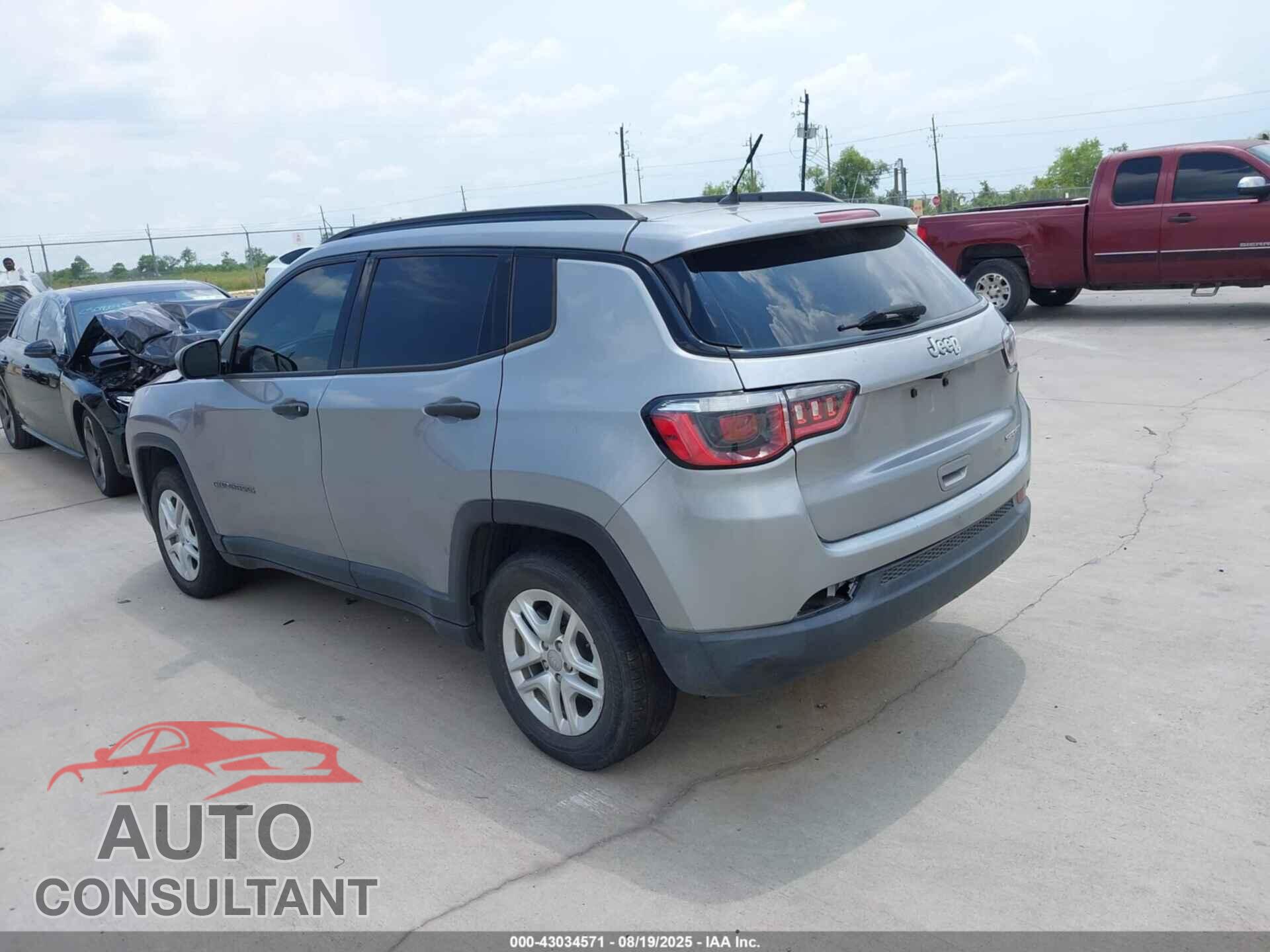 JEEP COMPASS 2018 - 3C4NJCAB0JT287168