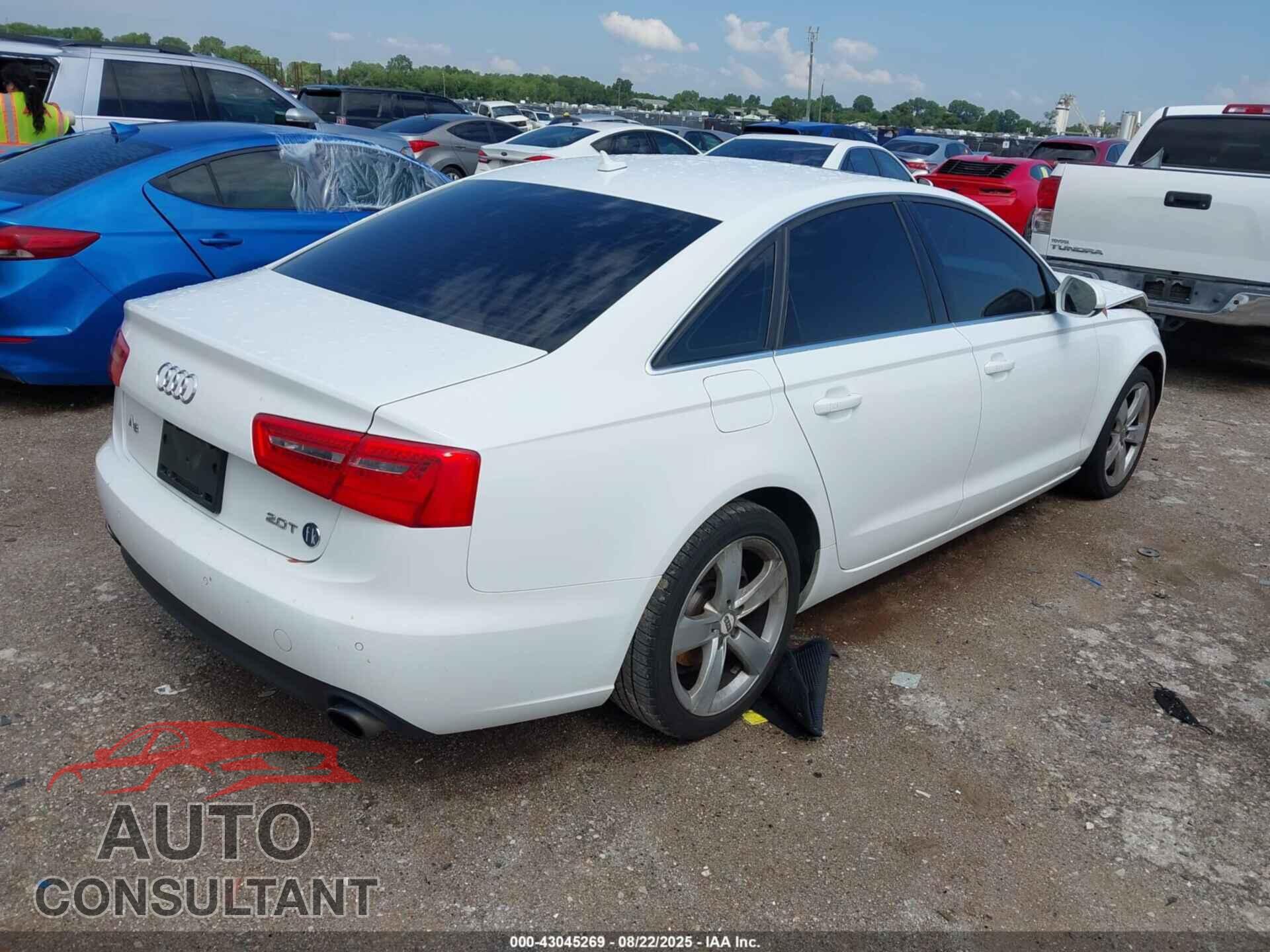 AUDI A6 2012 - WAUDFAFCXCN122750