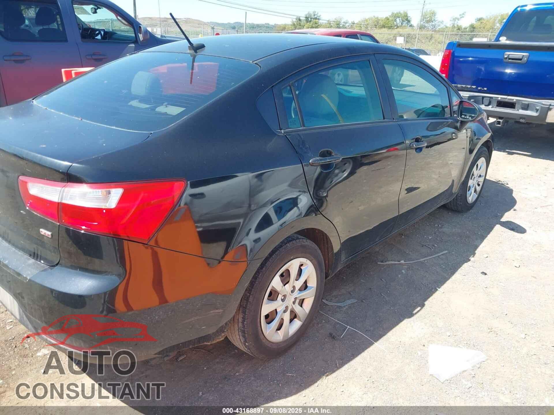 KIA RIO 2012 - KNADM4A37C6069594