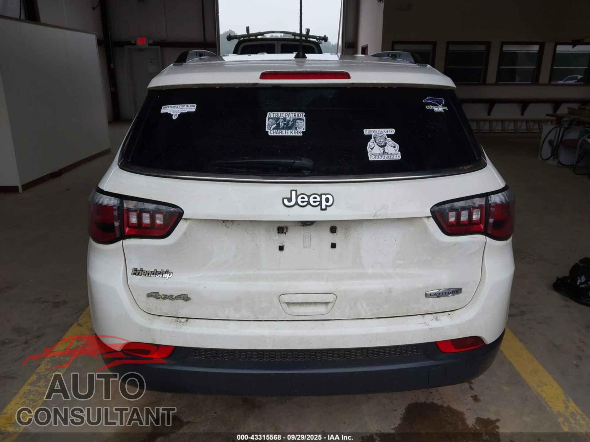 JEEP NEW COMPASS 2017 - 3C4NJDBB3HT660878