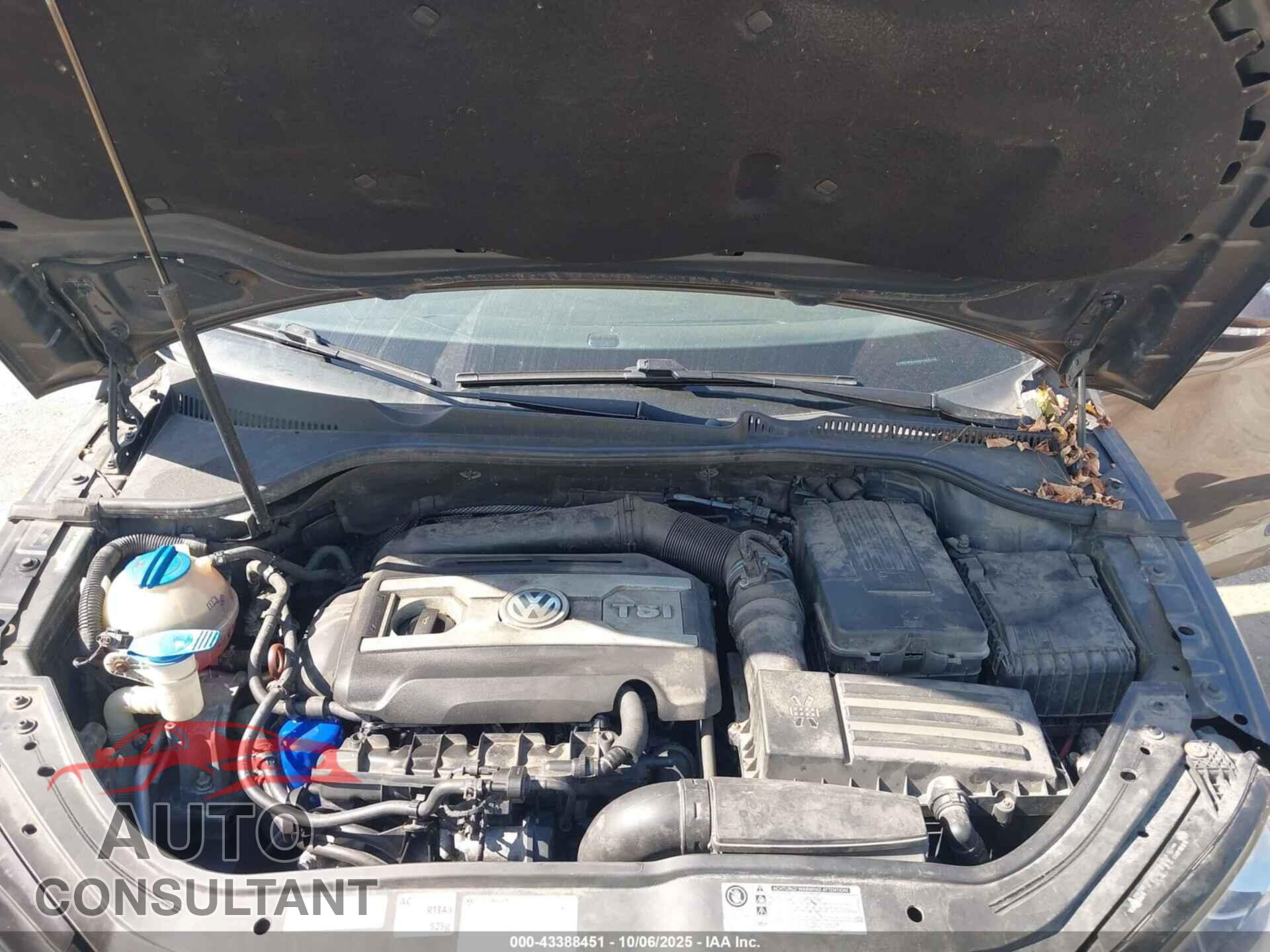 VOLKSWAGEN EOS 2013 - WVWFW8AH2DV003146