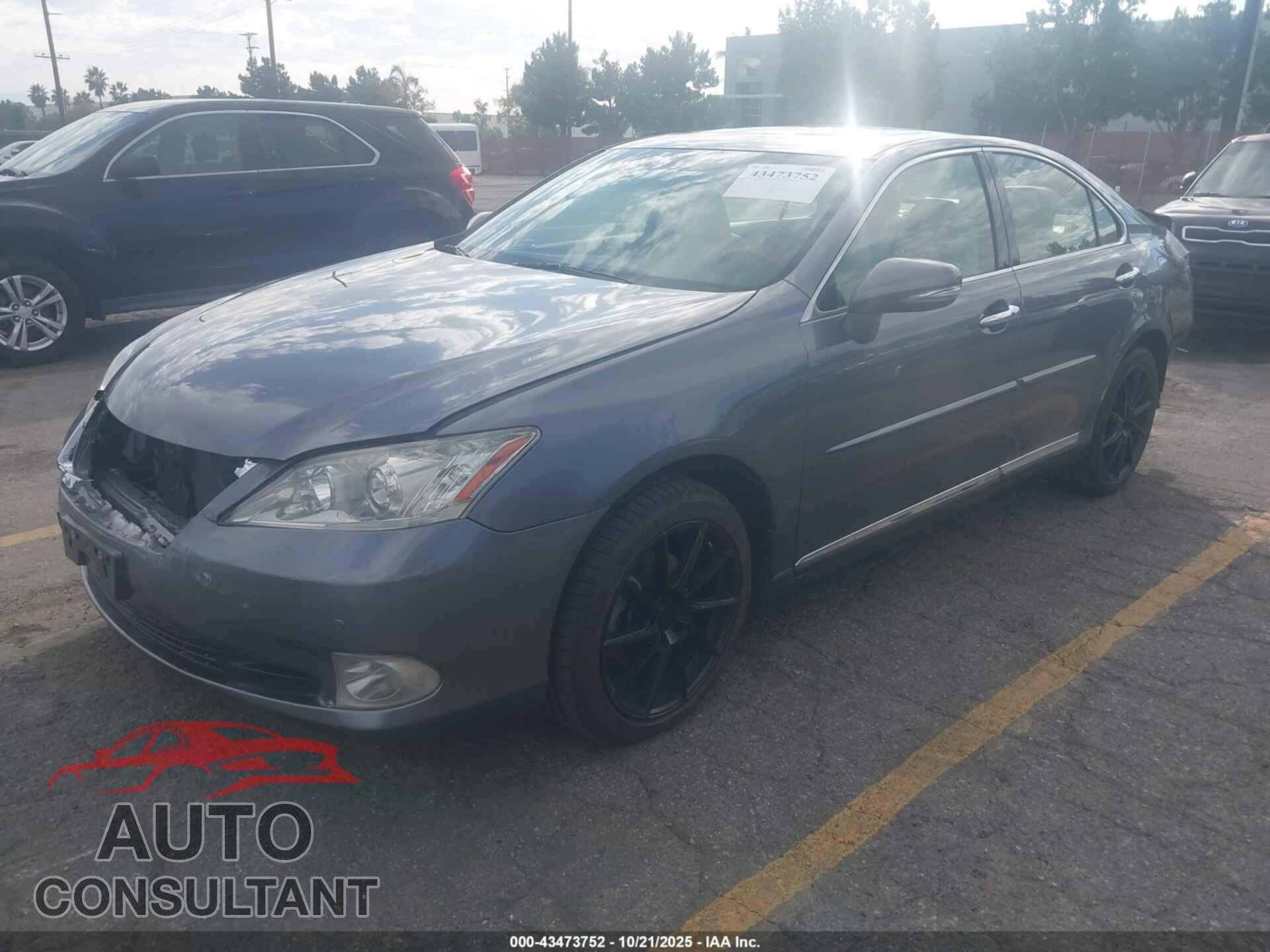 LEXUS ES 350 2012 - JTHBK1EG2C2490303