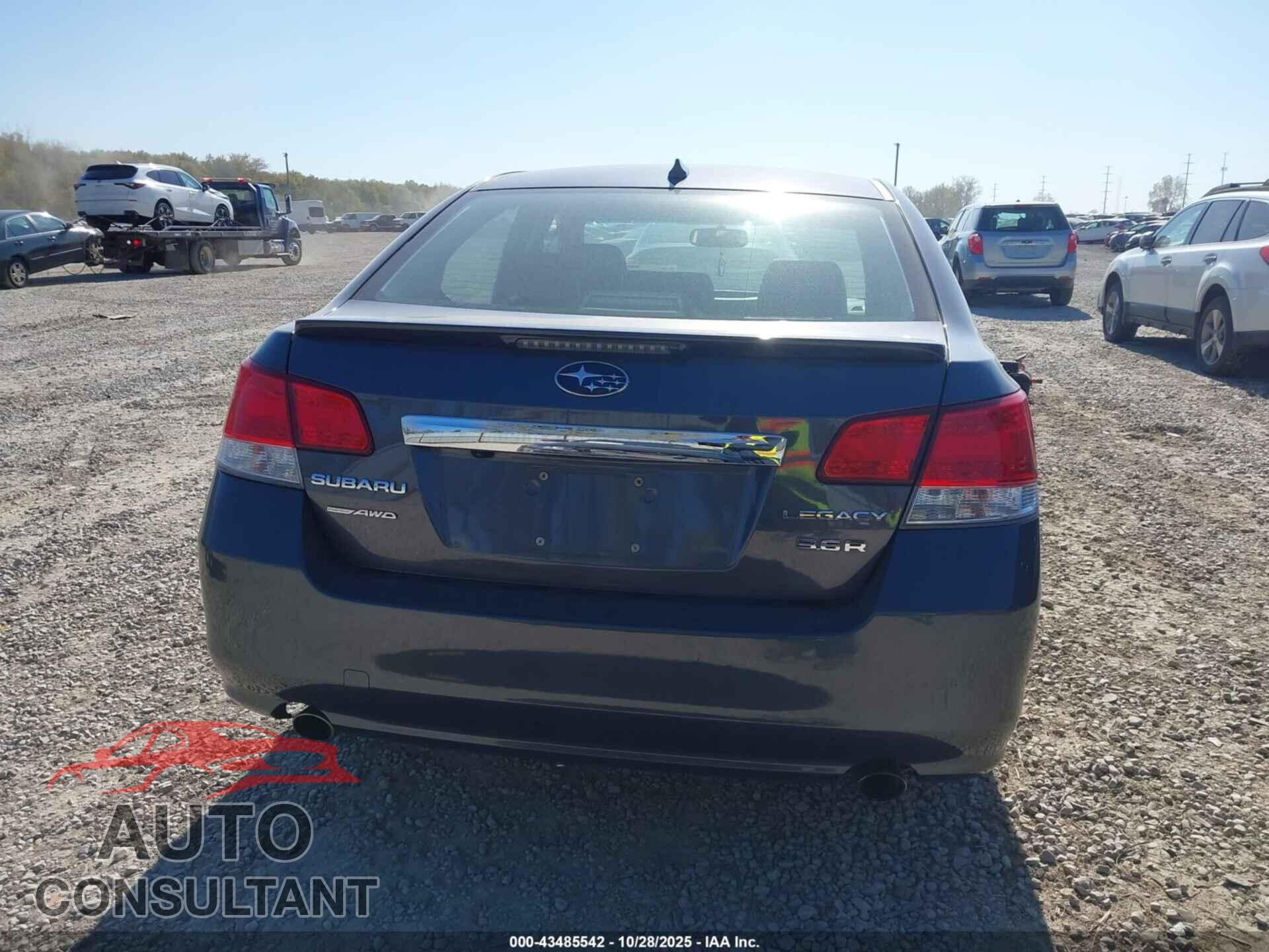 SUBARU LEGACY 2014 - 4S3BMDM67E2008207