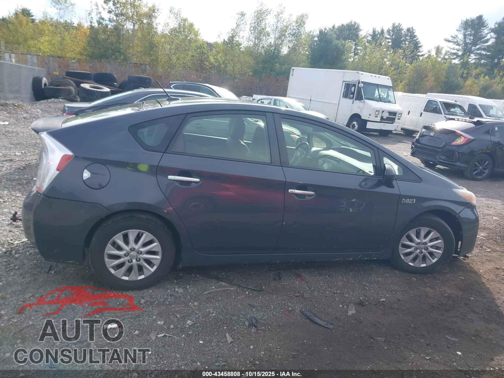 TOYOTA PRIUS PLUG-IN 2012 - JTDKN3DPXC3015367